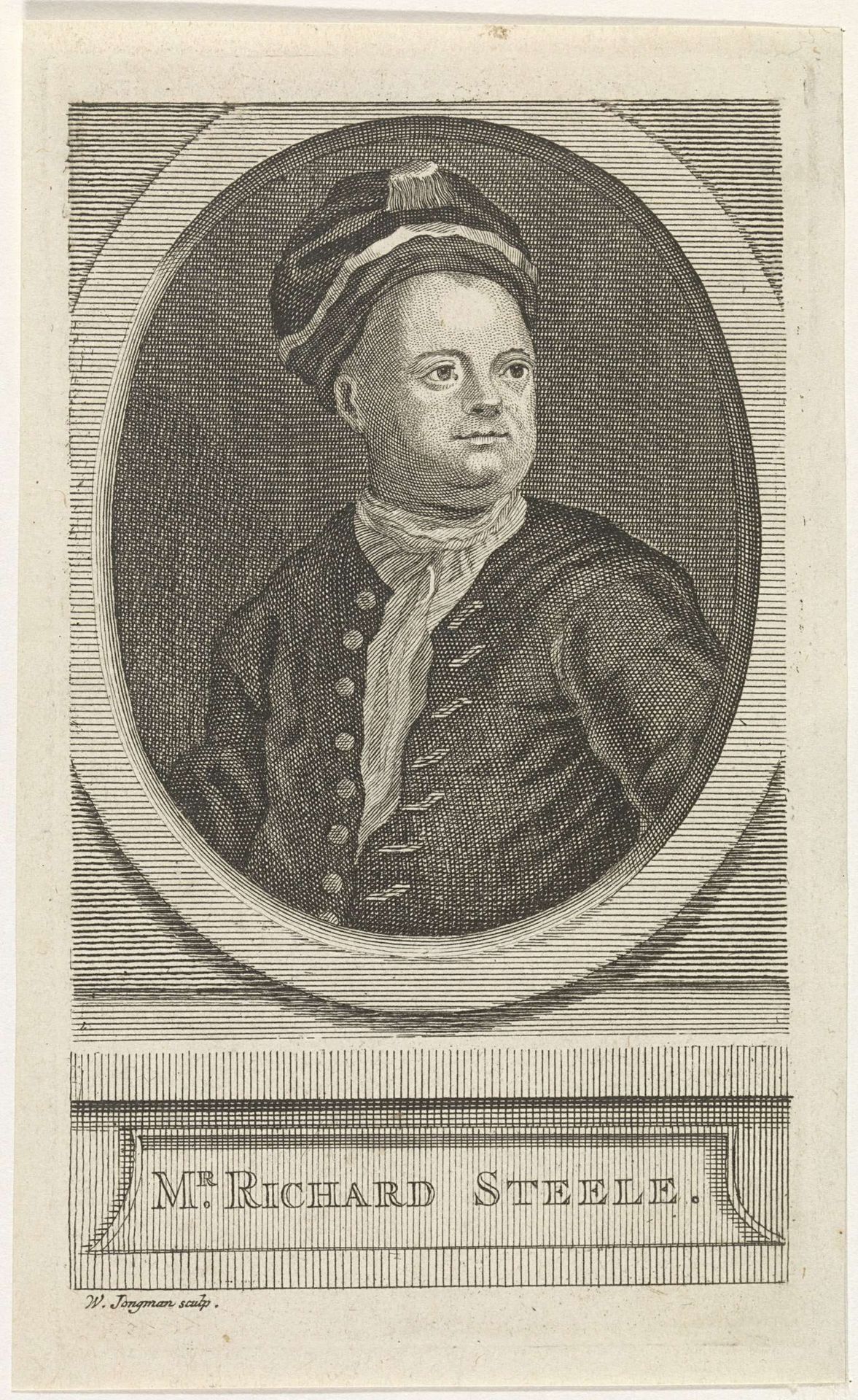 Portret van Richard Steele by Wouter Jongman