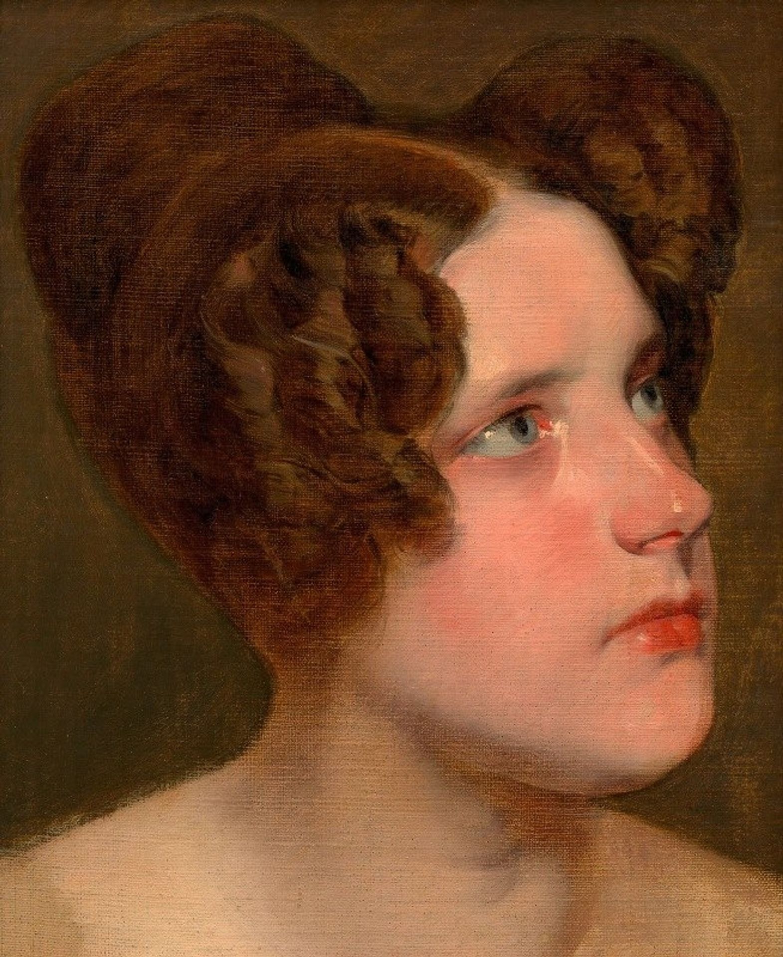 Marie Baumann, verh. Loewe by Friedrich von Amerling