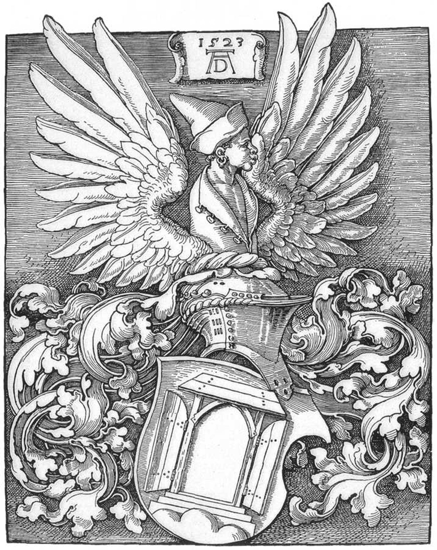 Coat of Arms of the House of Dürer by Albrecht Durer
