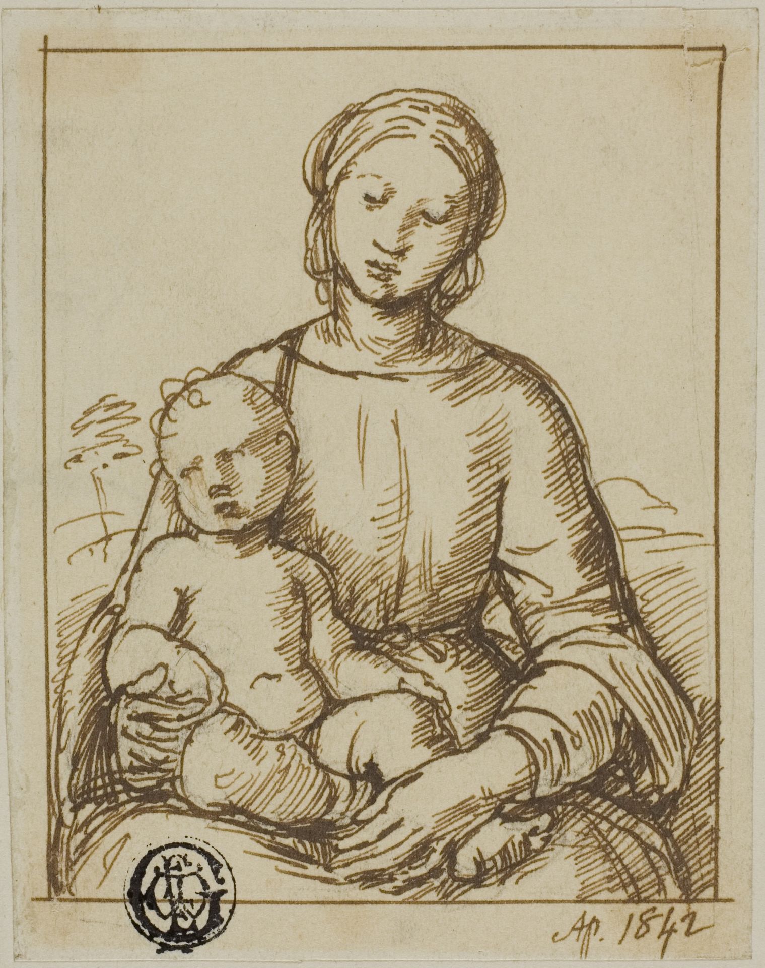 Madonna and Child by Anonymous