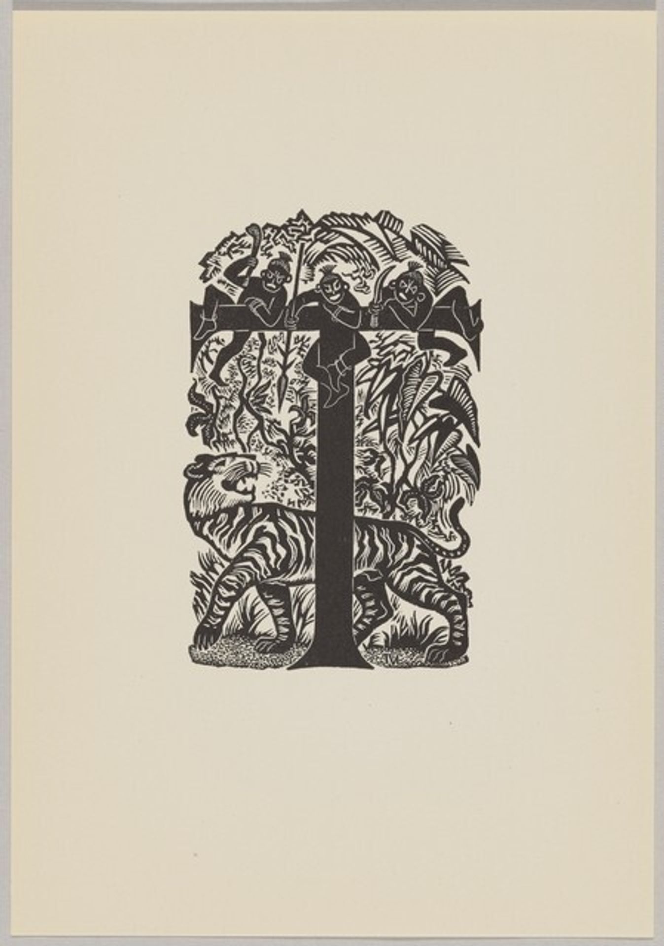 Letter "T" by Thijs Mauve