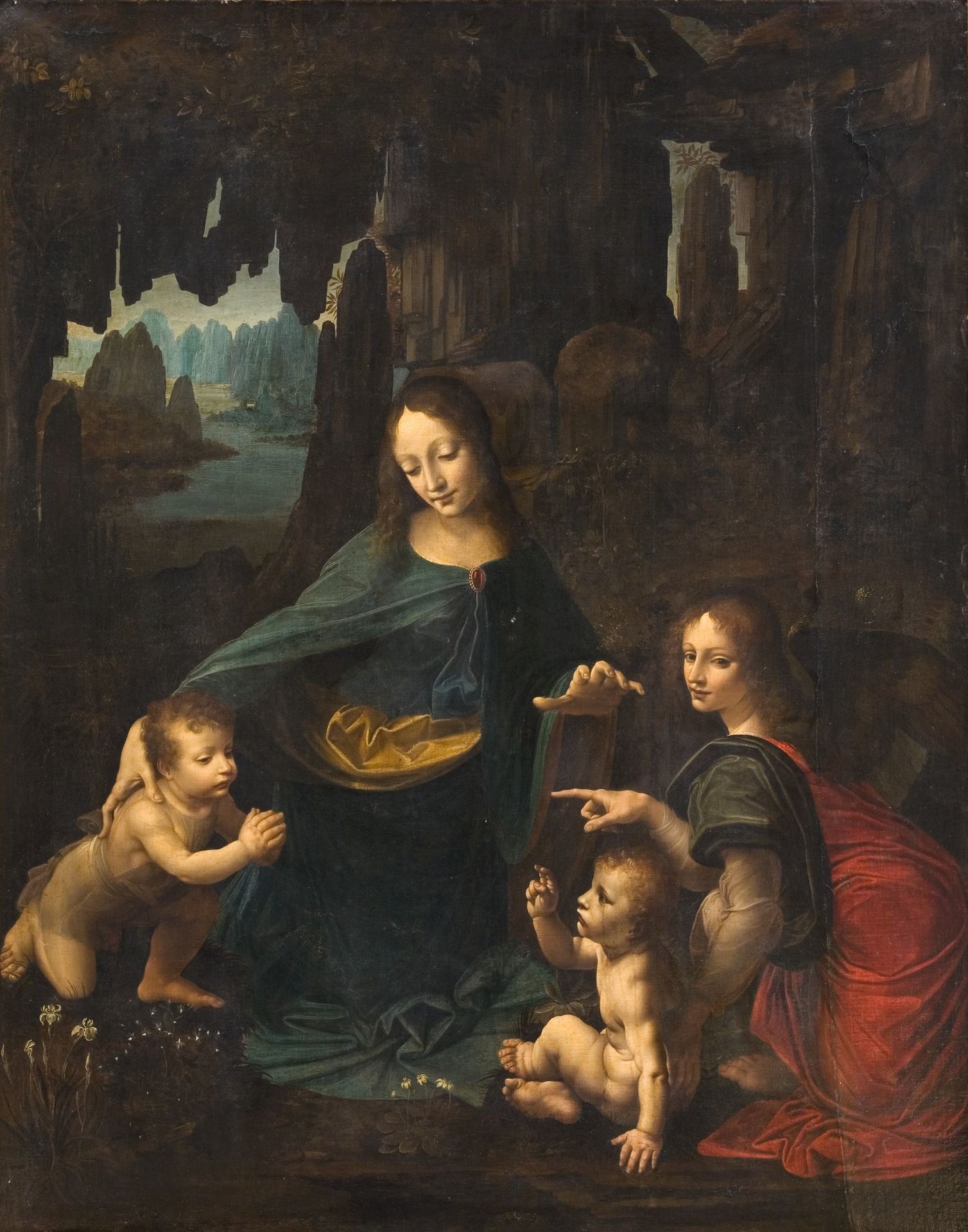 The Virgin of the Rocks by Anonymous