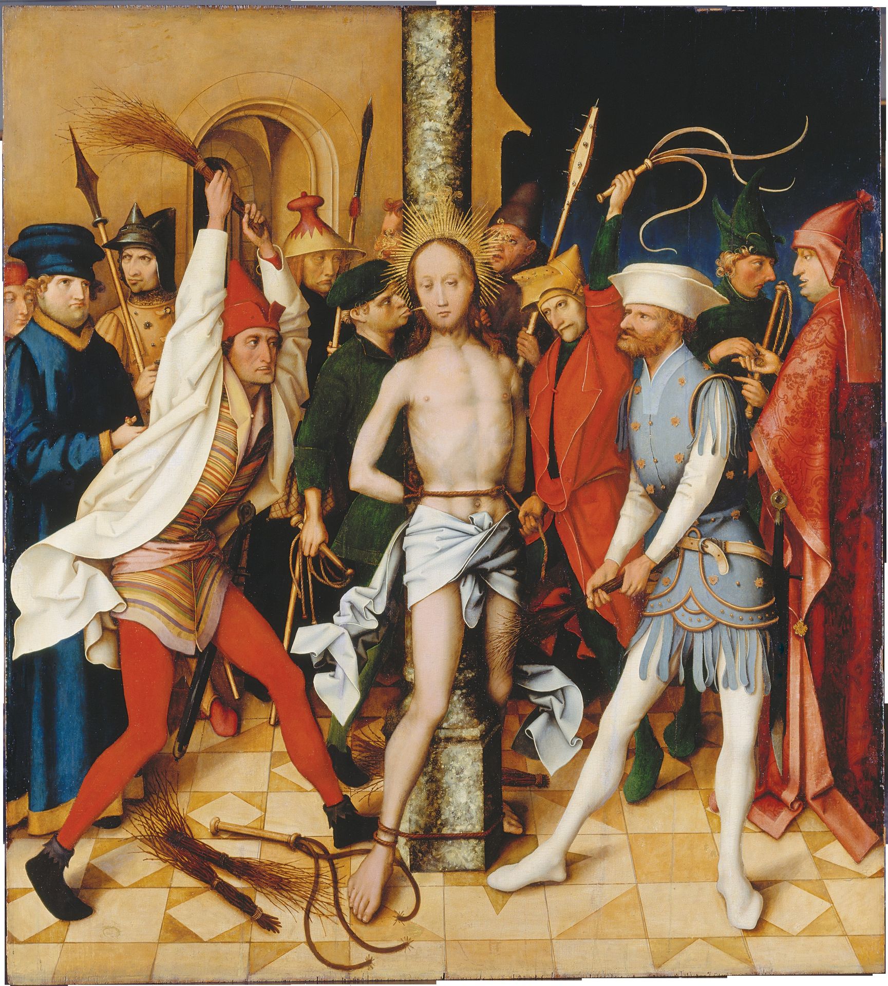 Flagellation by Hans Holbein the Elder