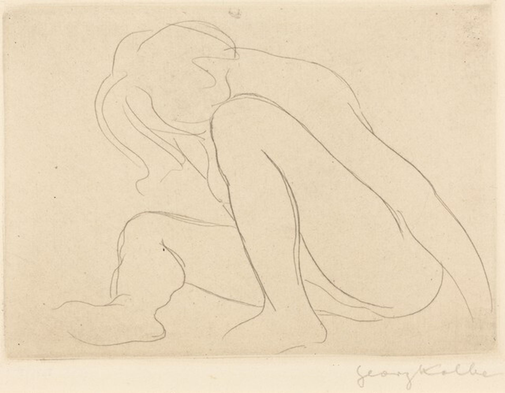 Nude by Georg Kolbe
