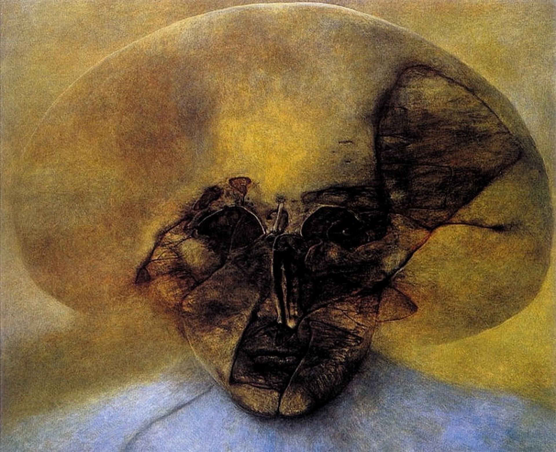 Untitled by Zdzislaw Beksinski