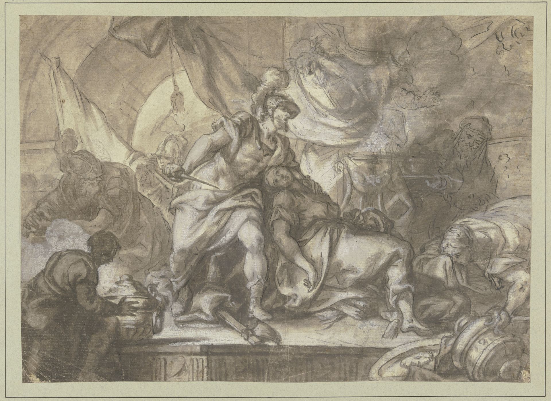 Sacrifice of Iphigenia by Nicolas Poussin