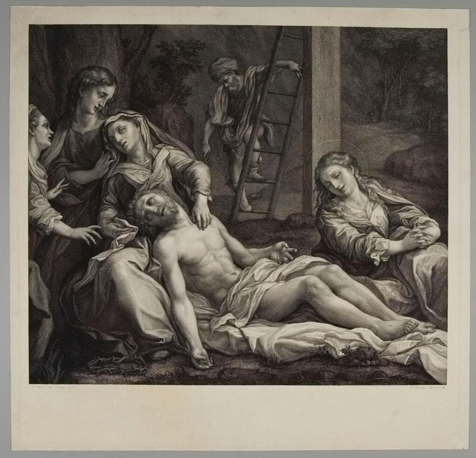 PietÃ  by Francesco Rosaspina