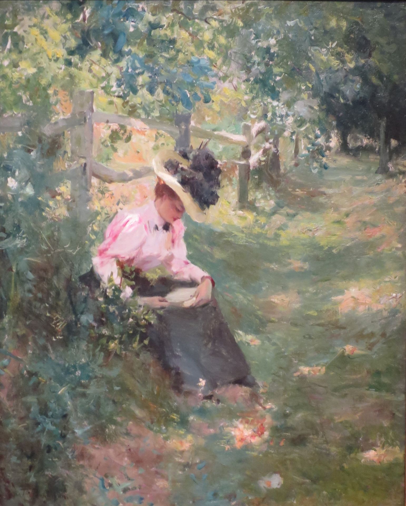 The Lane by Theodore Robinson