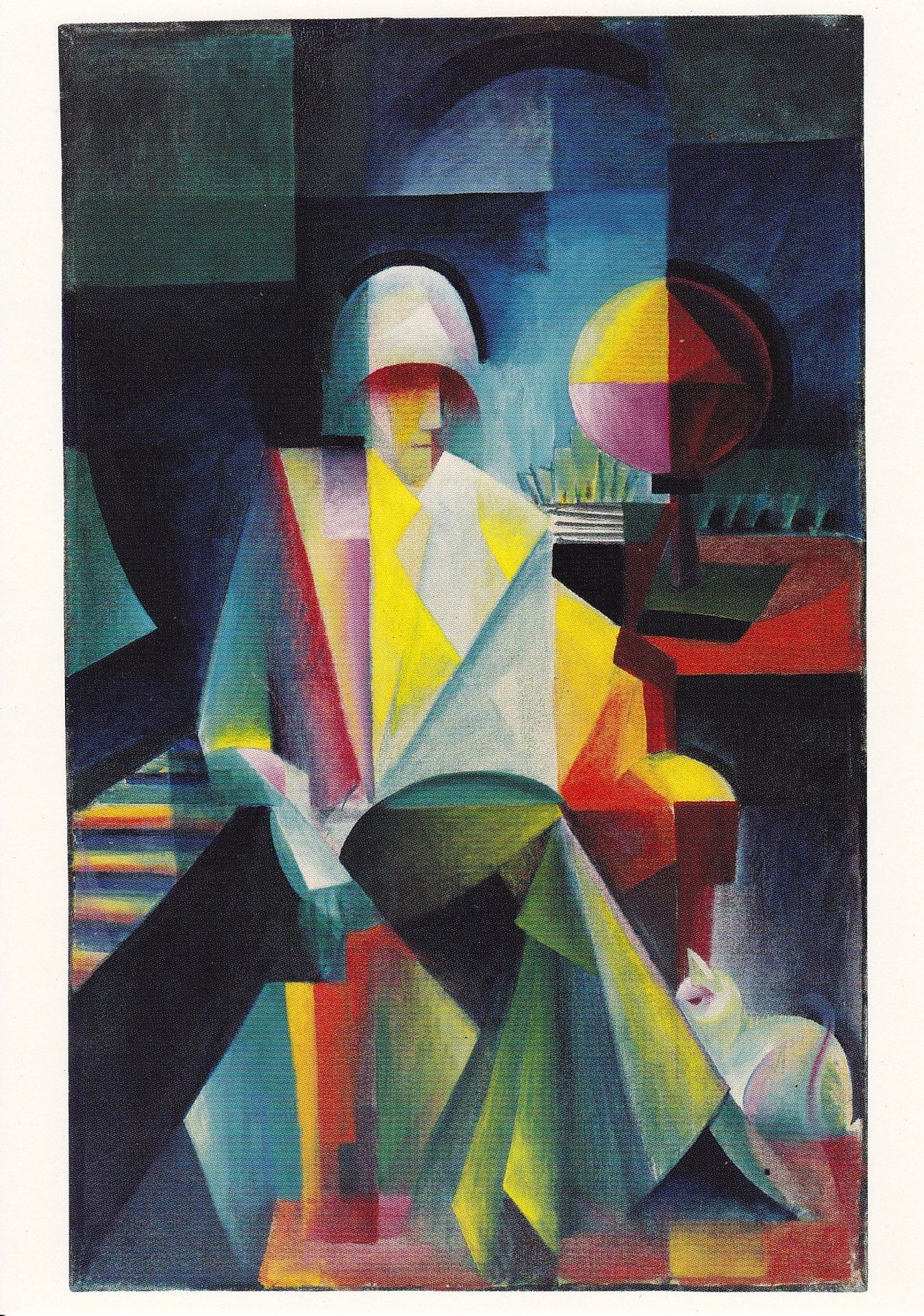 Der Bachsänger (Helge Lindberg) by Johannes Itten