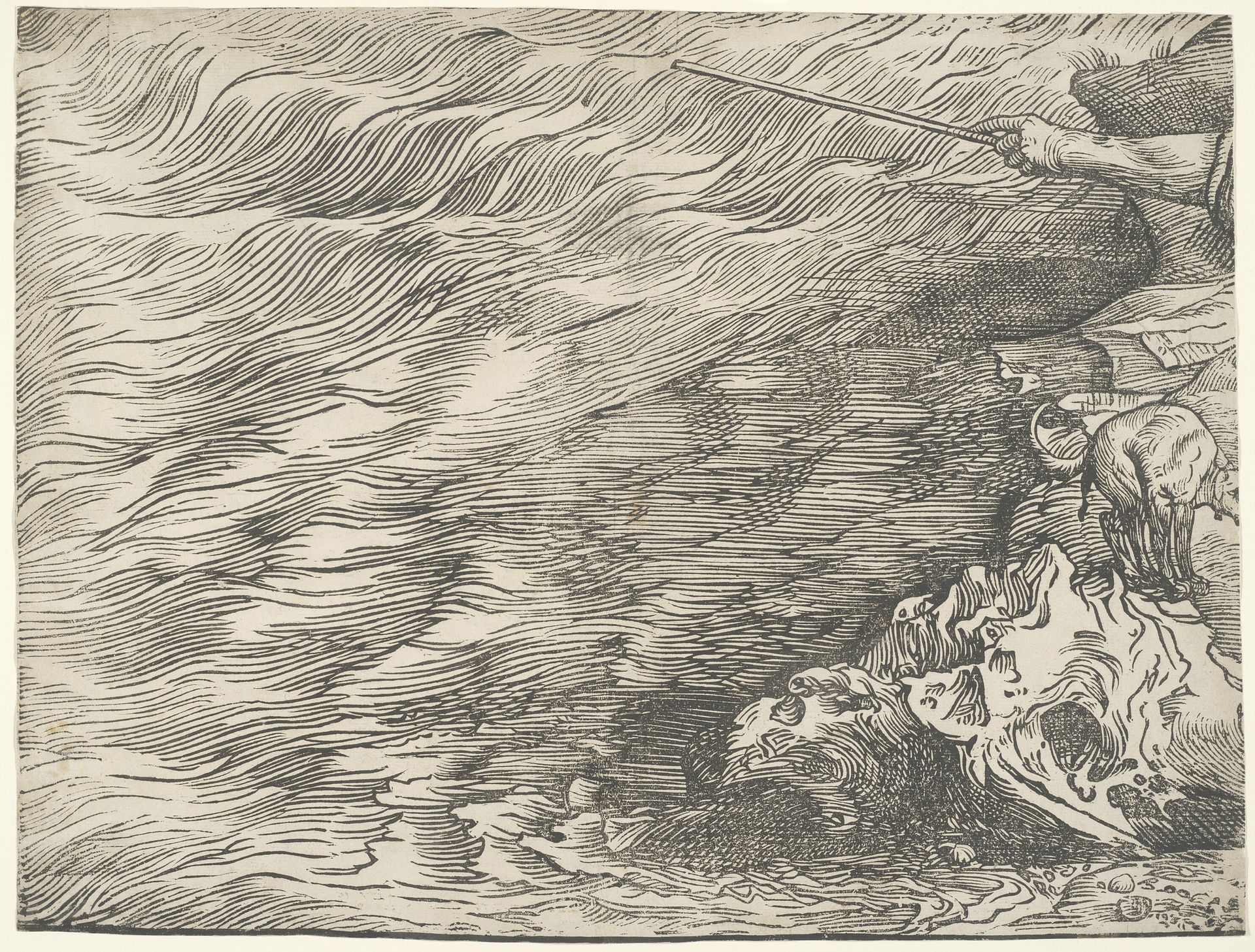 The Submersion of Pharaoh's Army in the Red Sea by Titian