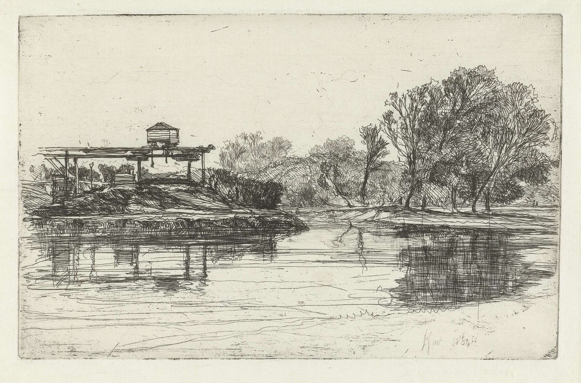 Spoorweg uitbreiding by Sir Francis Seymour Haden