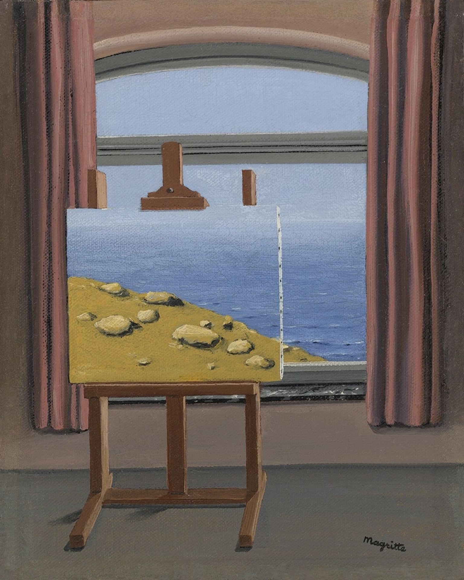 CONDITION HUMAINE RENE MAGRITTE、LA