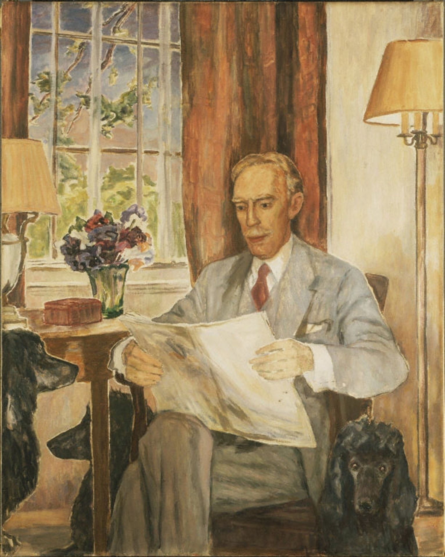 Portrait of Duncan by Marjorie Acker Phillips