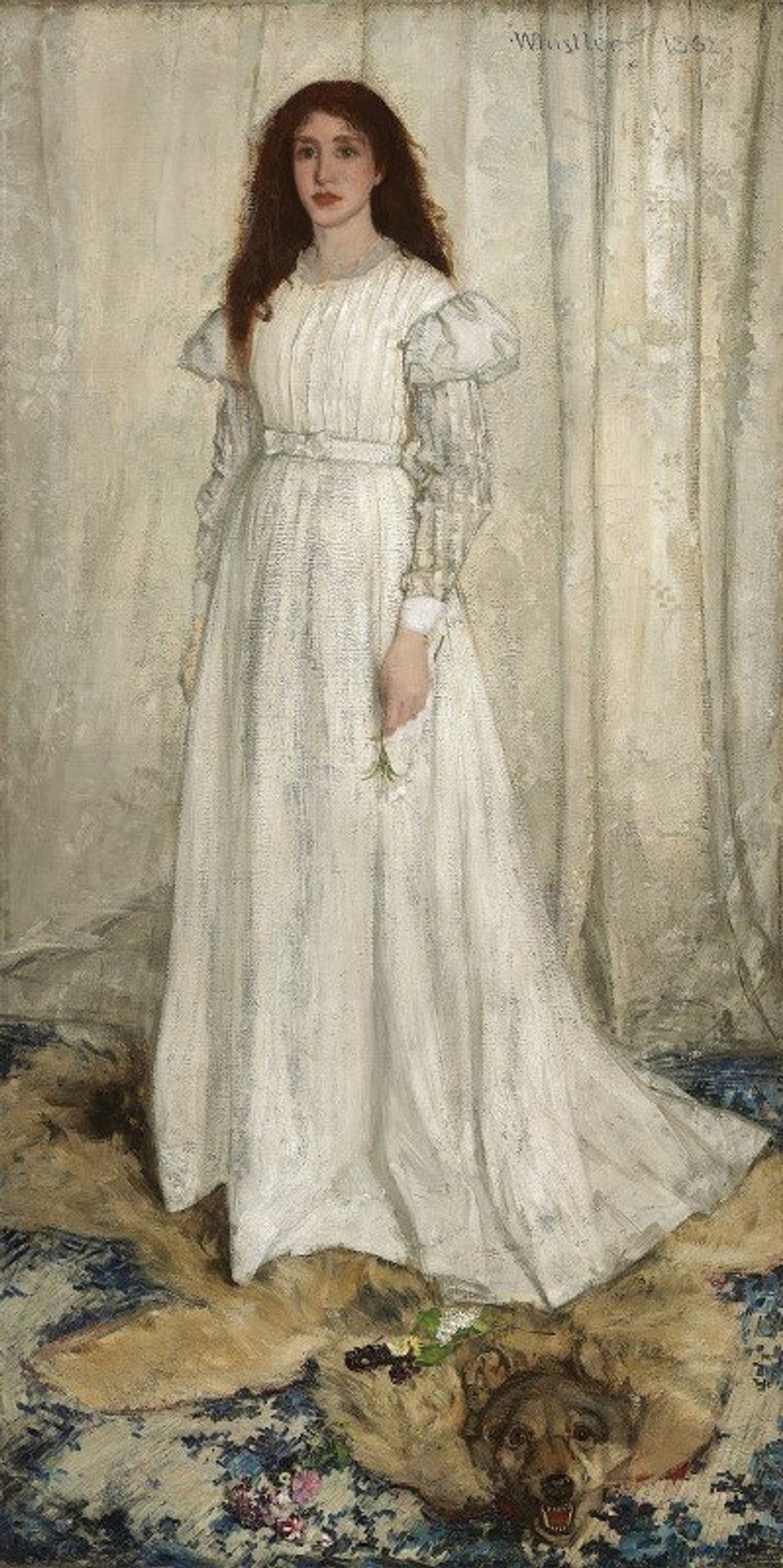 Symphony in White,No. 1 – The White Girl by James Abbott McNeill Whistler