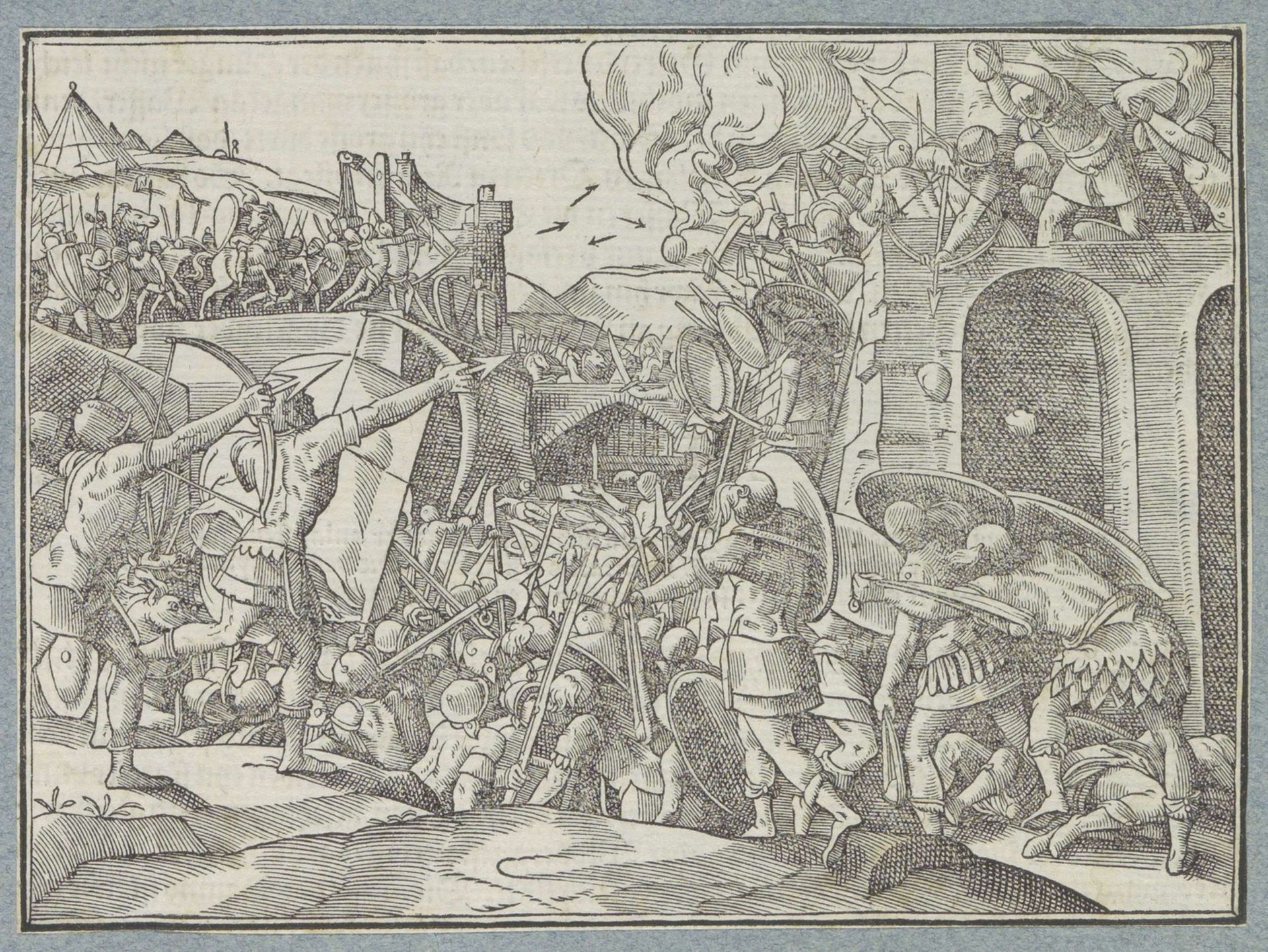 Stadsbestorming by Christoffel van Sichem I