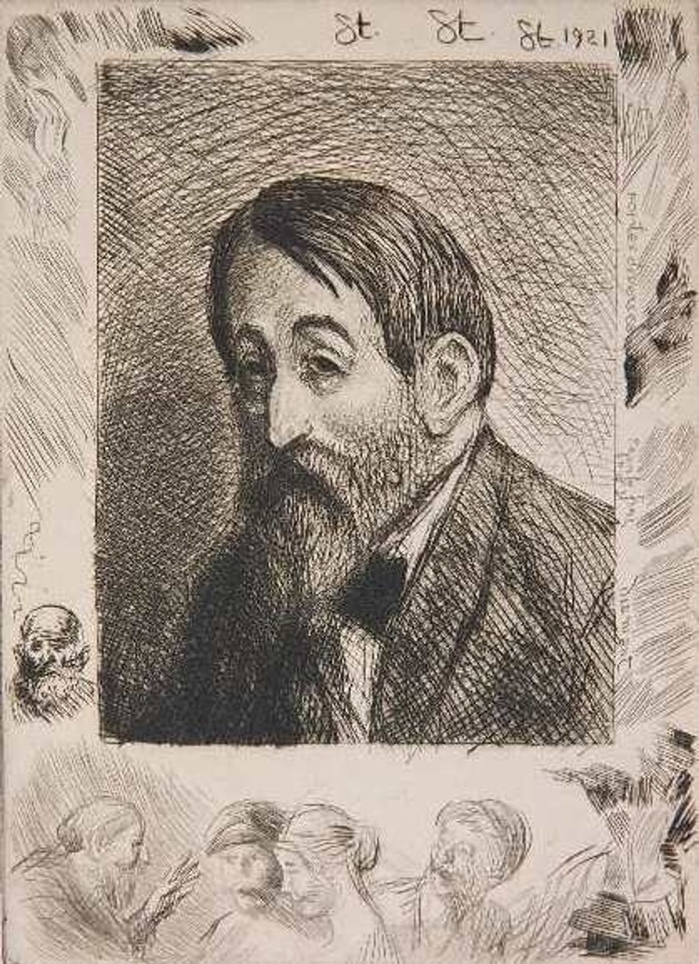 Jehan Rictus by Théophile Alexandre Steinlen