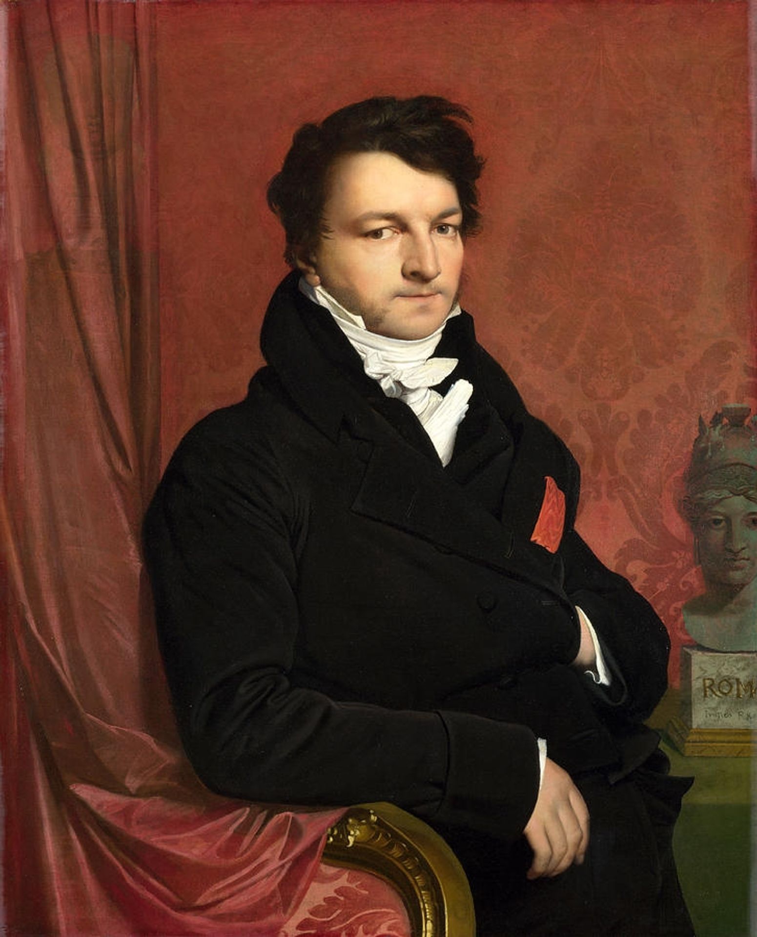 Monsieur de Norvins by Jean Auguste Dominique Ingres