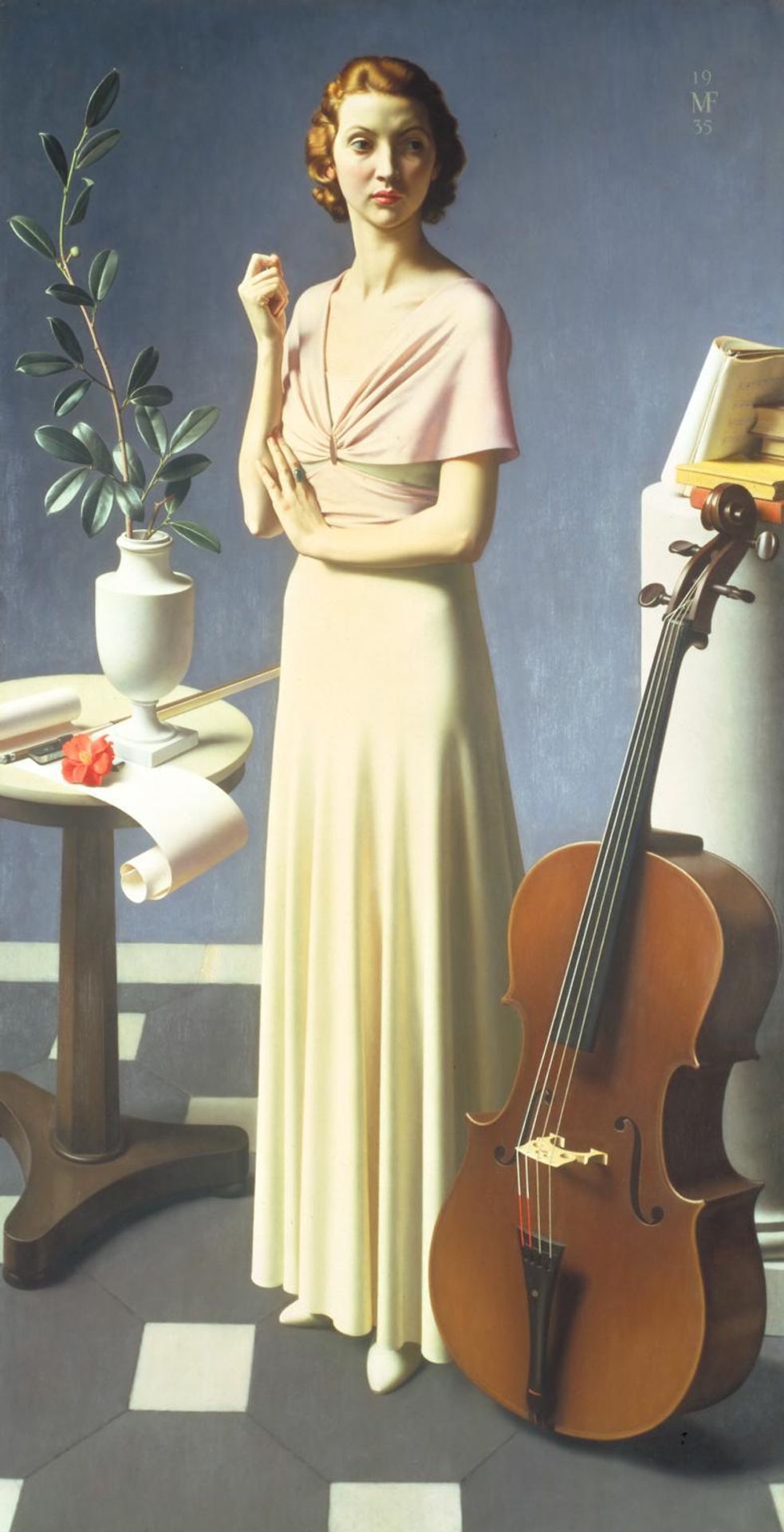 Portrait of a Young Woman by  Meredith Frampton