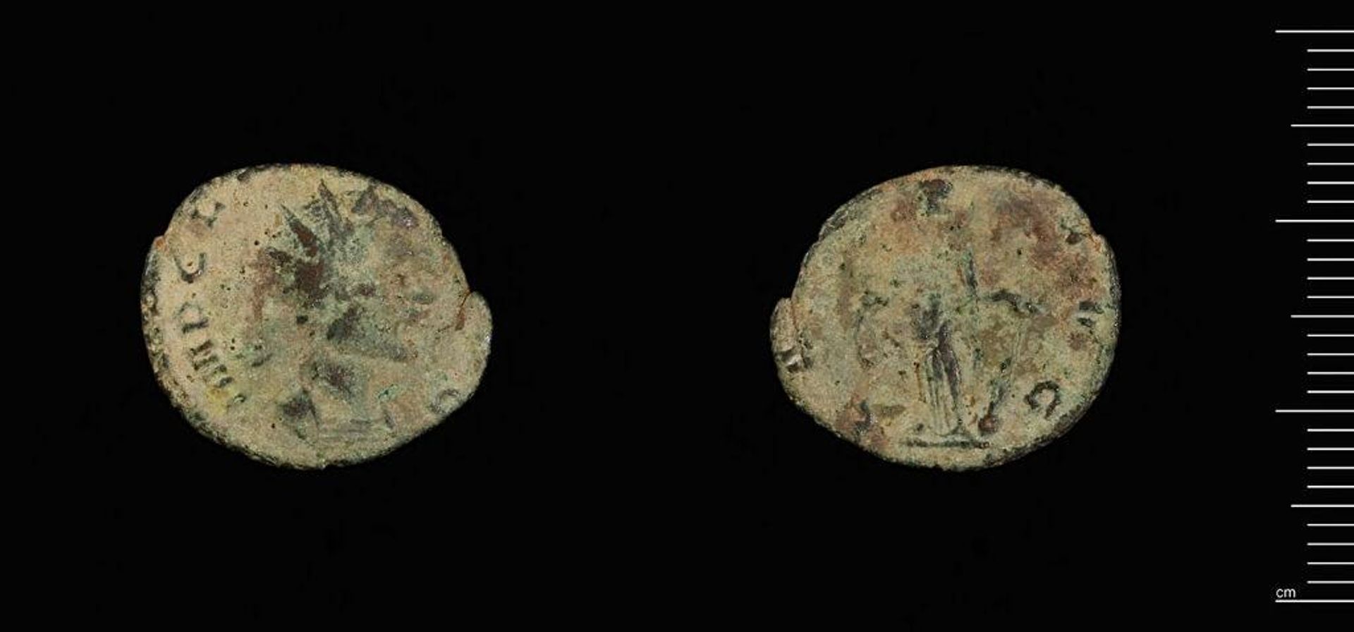 Antoninianus of Claudius II by Claudius II Gothicus