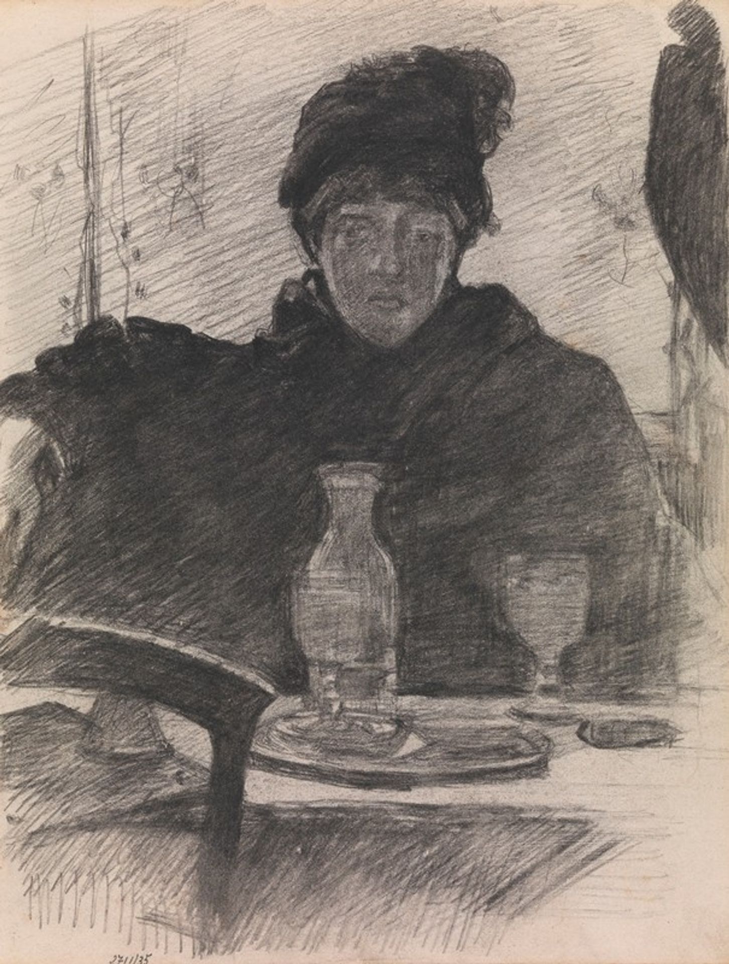 The Absinth Drinker by James Ensor