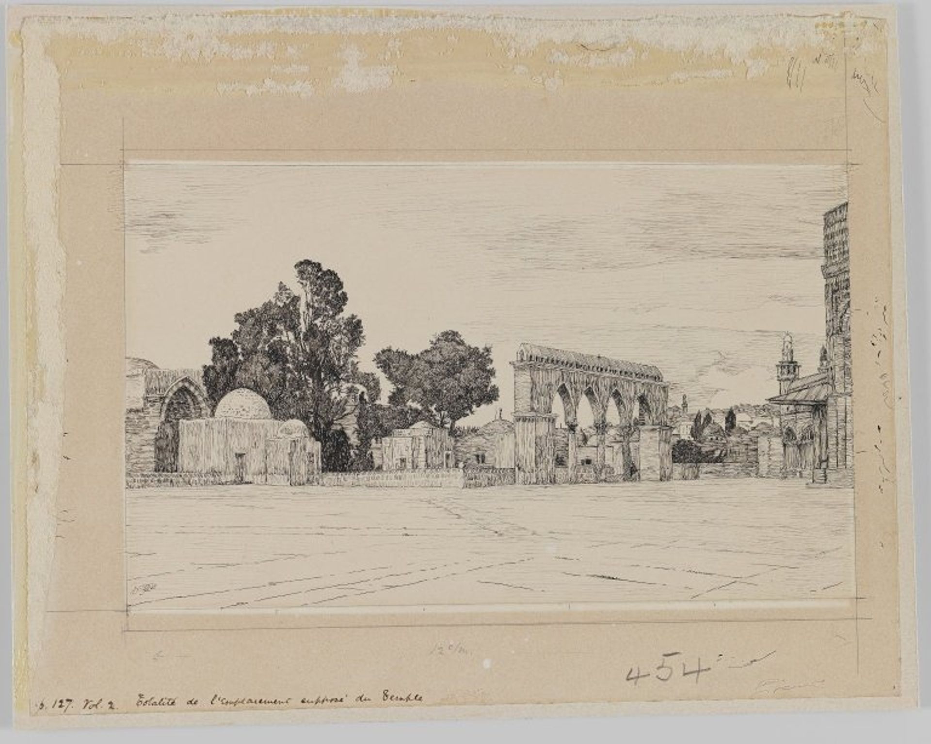 Supposed Site of the Temple by James Tissot