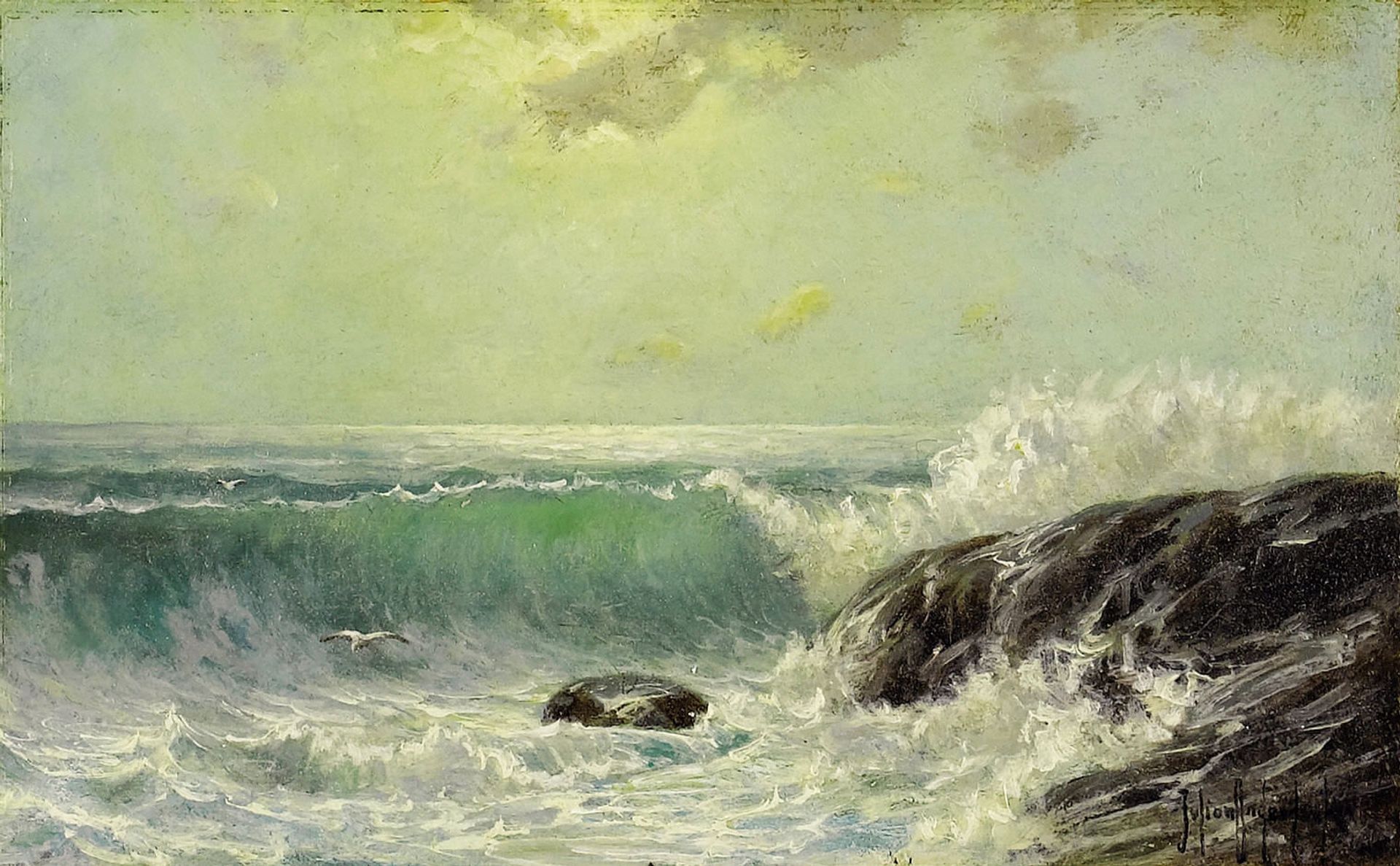 Crashing Surf by Robert Julian Onderdonk