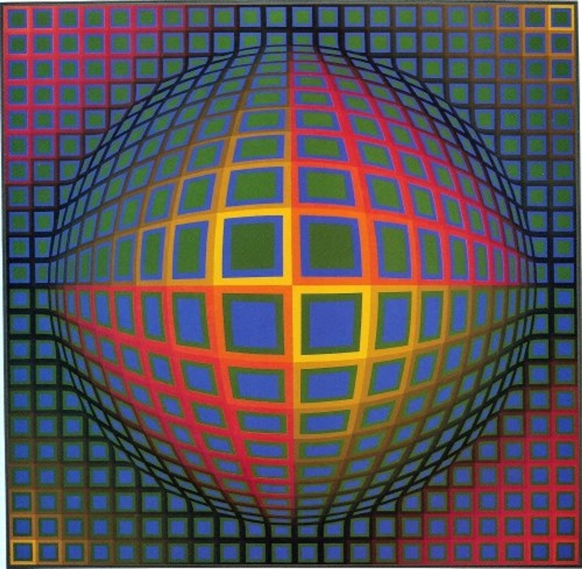Vega-Nor by Victor Vasarely