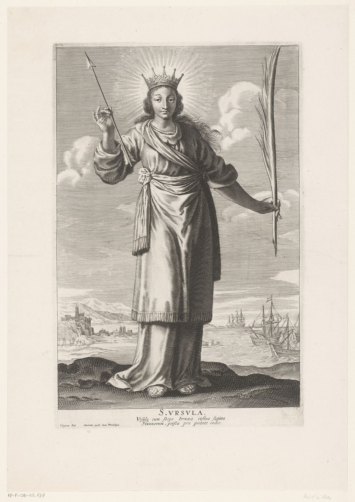 Heilige Ursula by Jean Couvay
