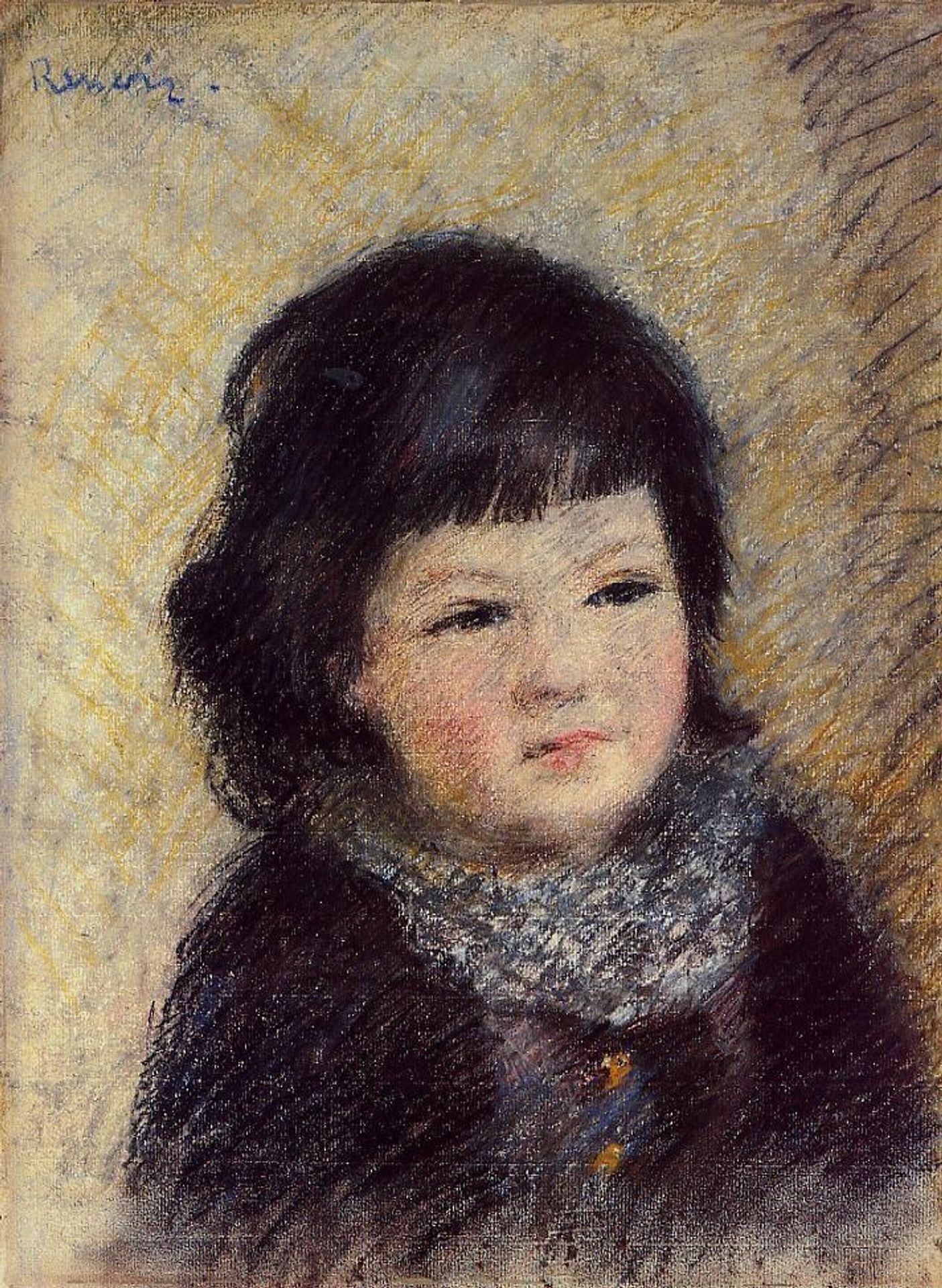 Portrait of a Child by Pierre-Auguste Renoir