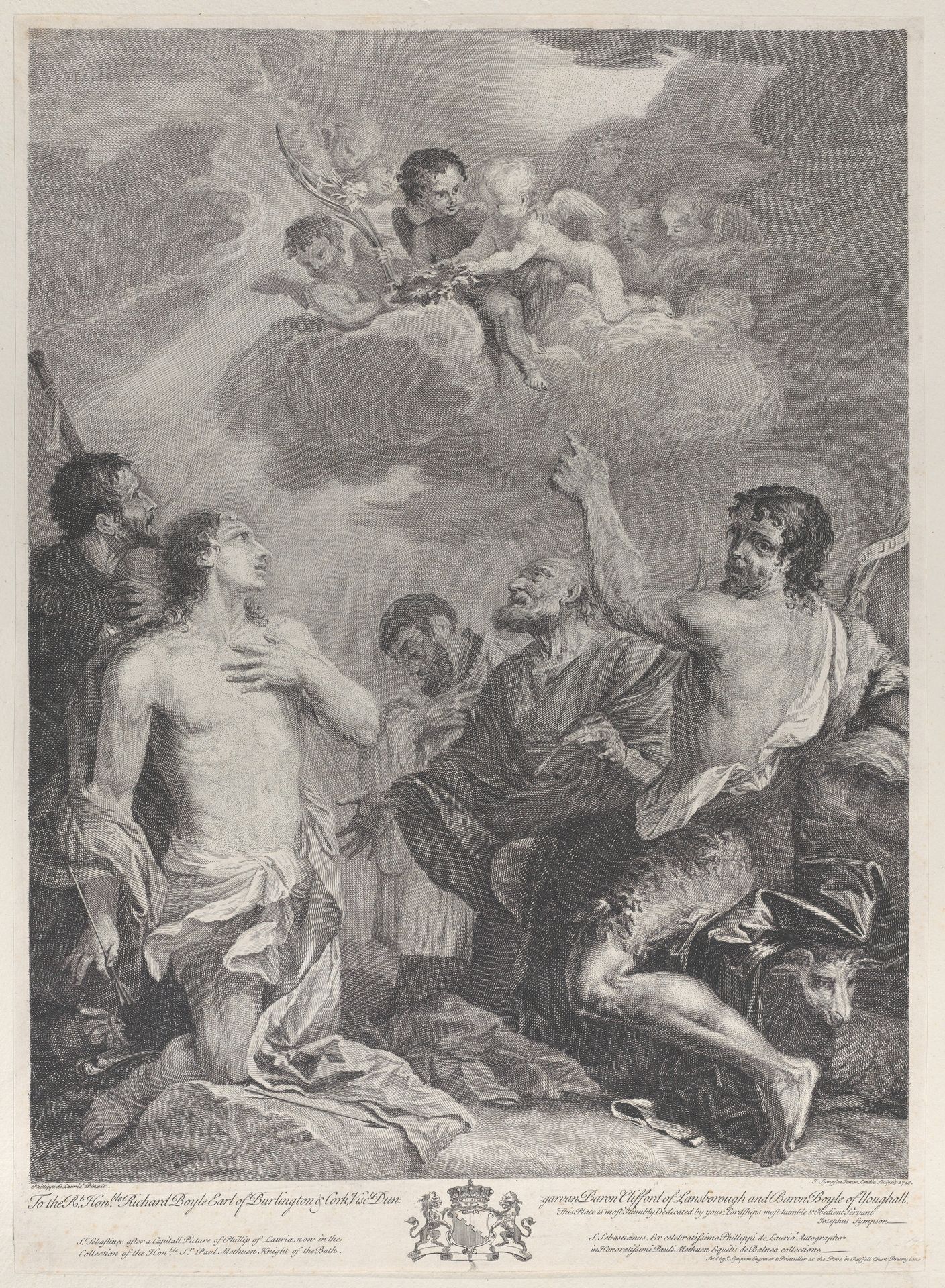 Martyrdom of a saint by Joseph Sympson, Jr.