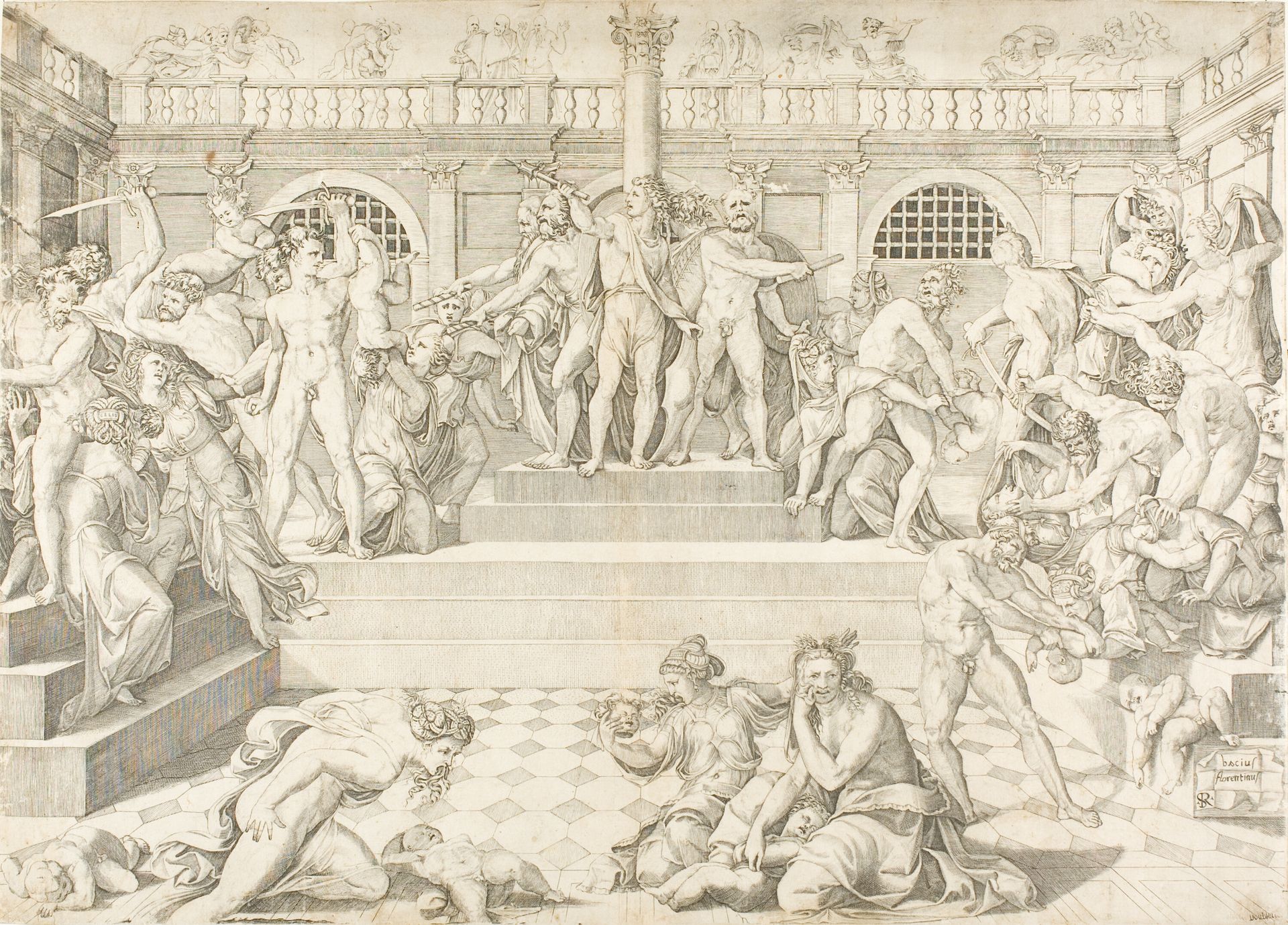 The Massacre of the Innocents by Marco Dente