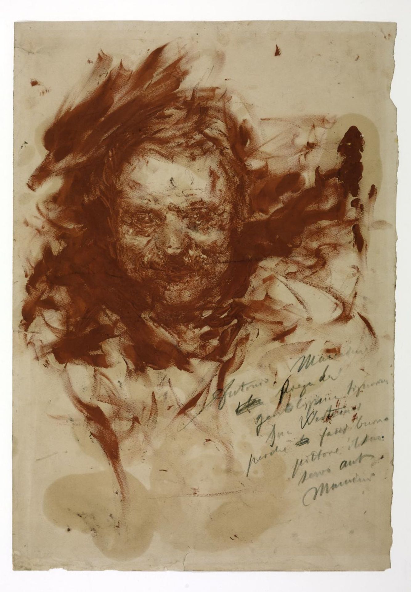 Self-Portrait by Antonio Mancini