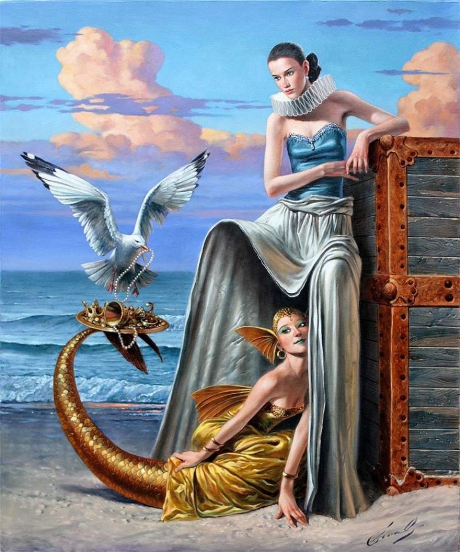 Pledge Of Coexistence by Michael Cheval