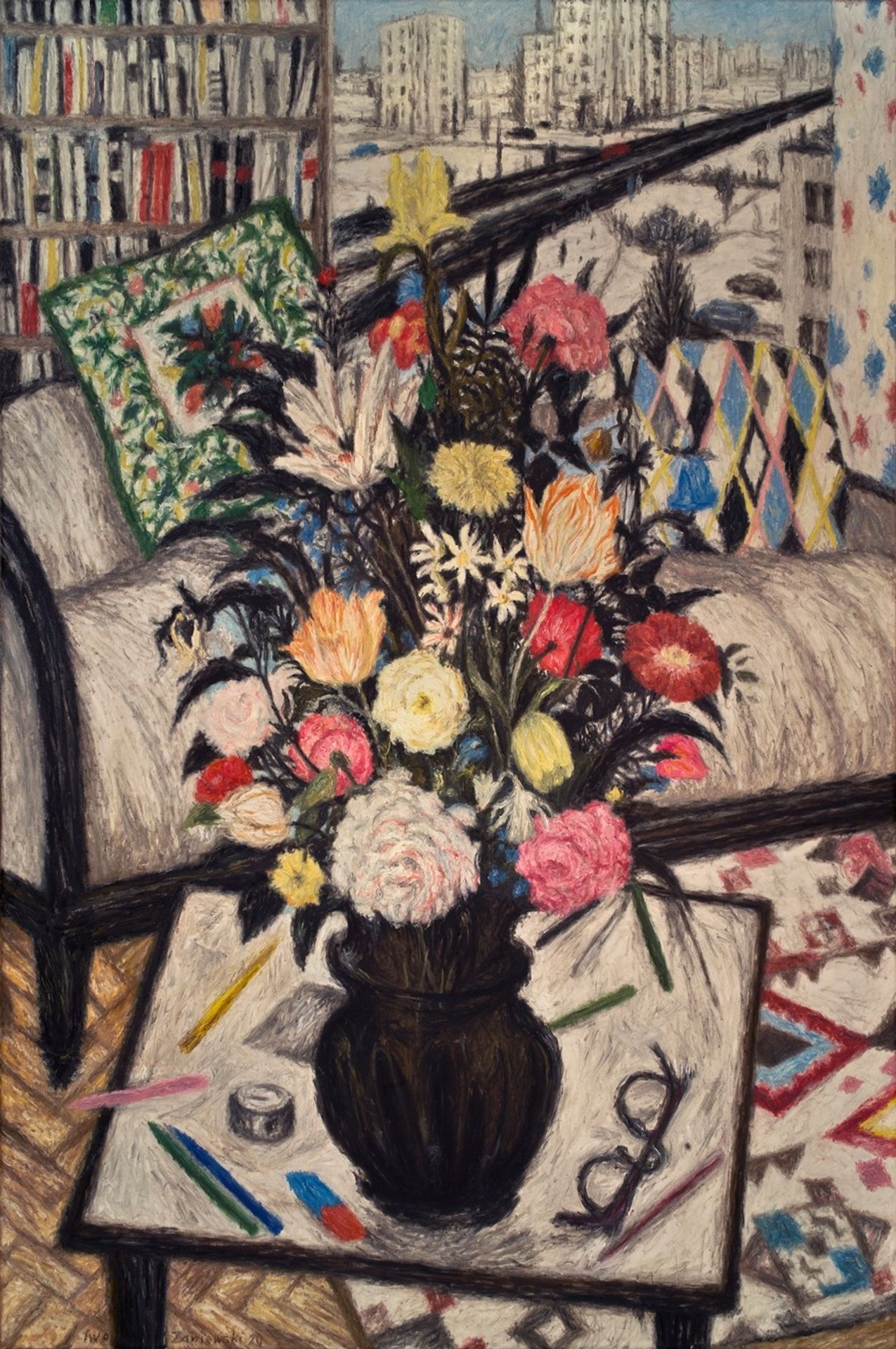 Bosschaert’s Flowers in Warsaw by Iwo Zaniewski