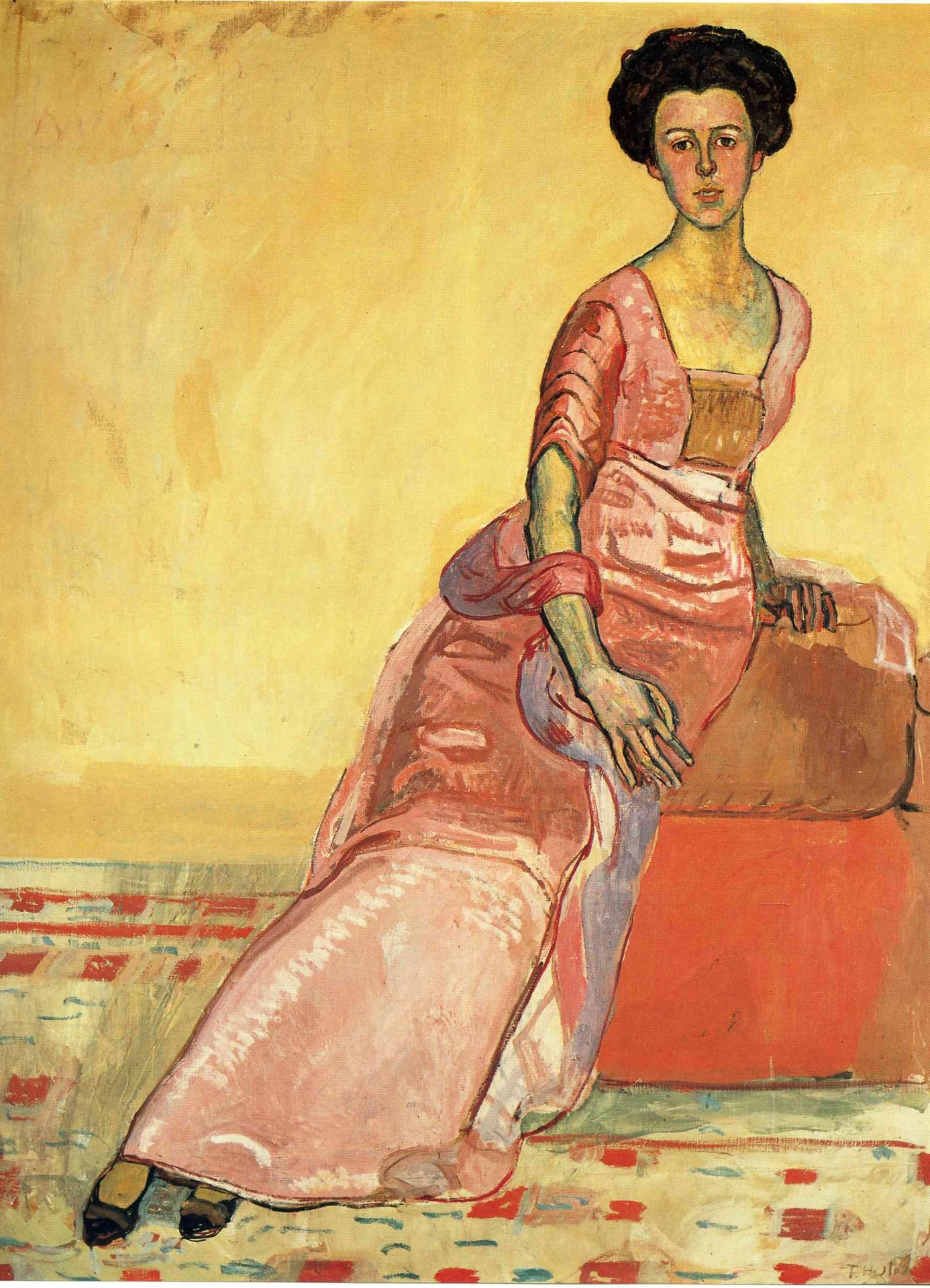 Portrait of Gertrud Muller by Ferdinand Hodler