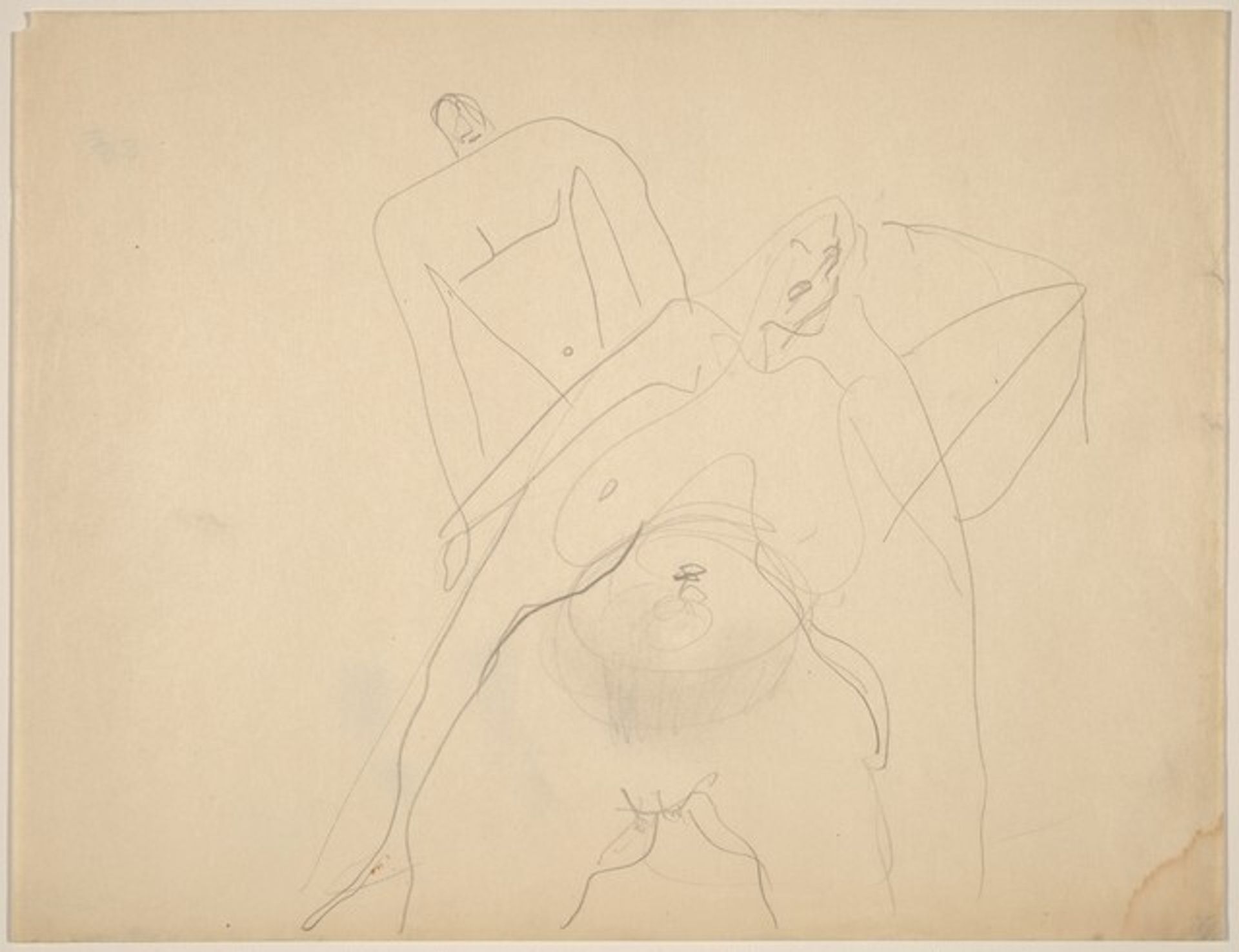 Nude Man and Woman by Mark Rothko