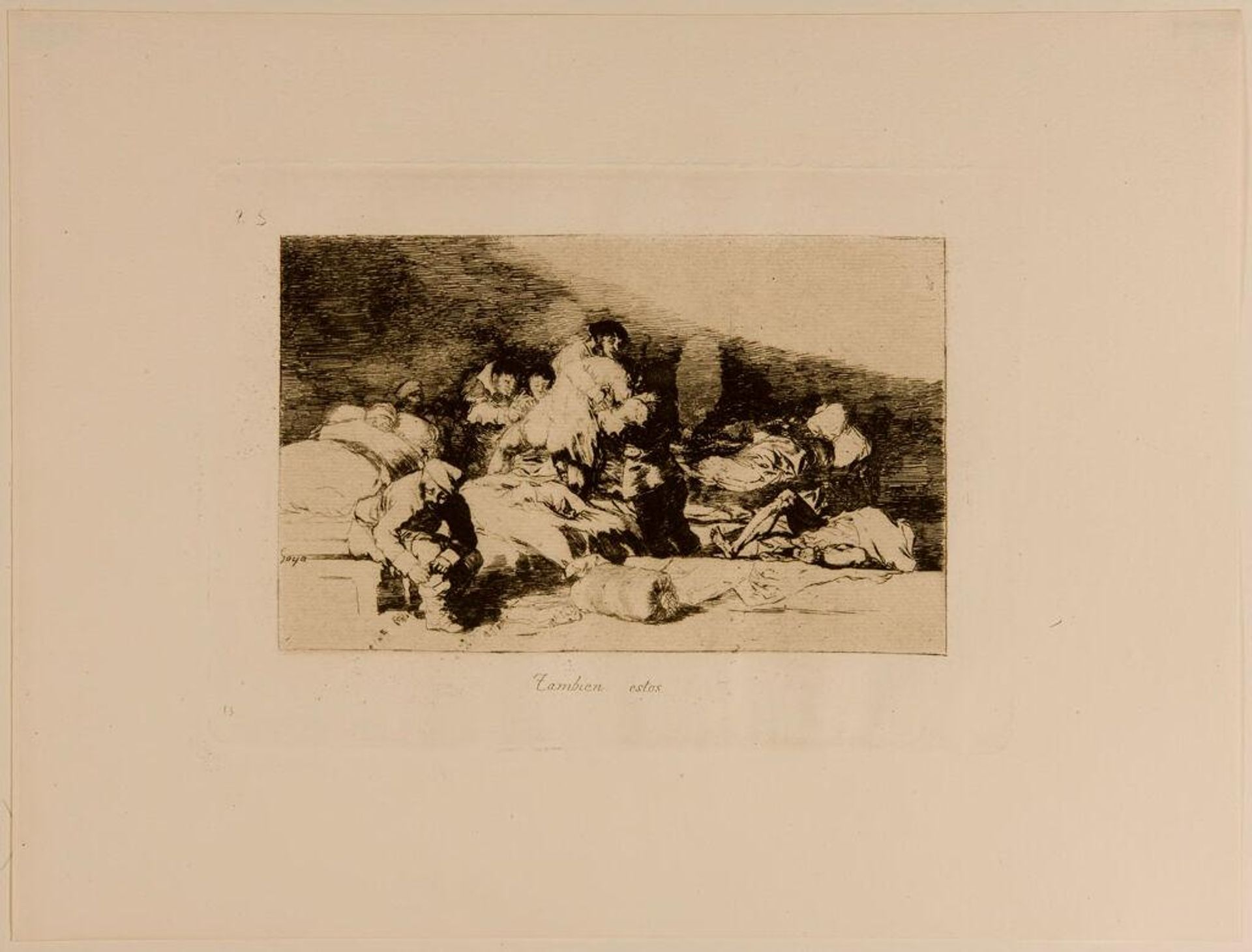 And These Too by Francisco JosÃ© de Goya y Lucientes