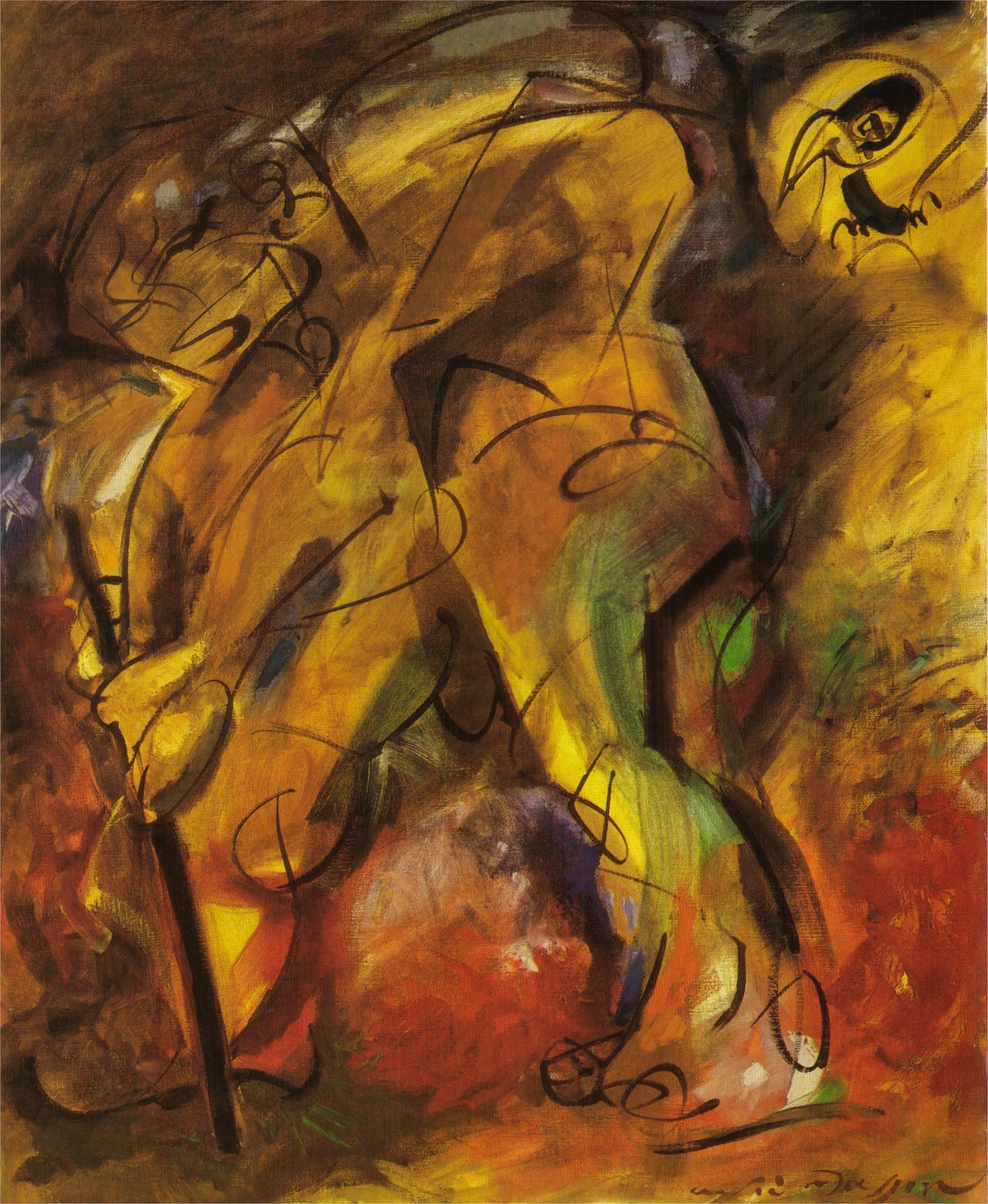 The Vagabond by Andre Masson