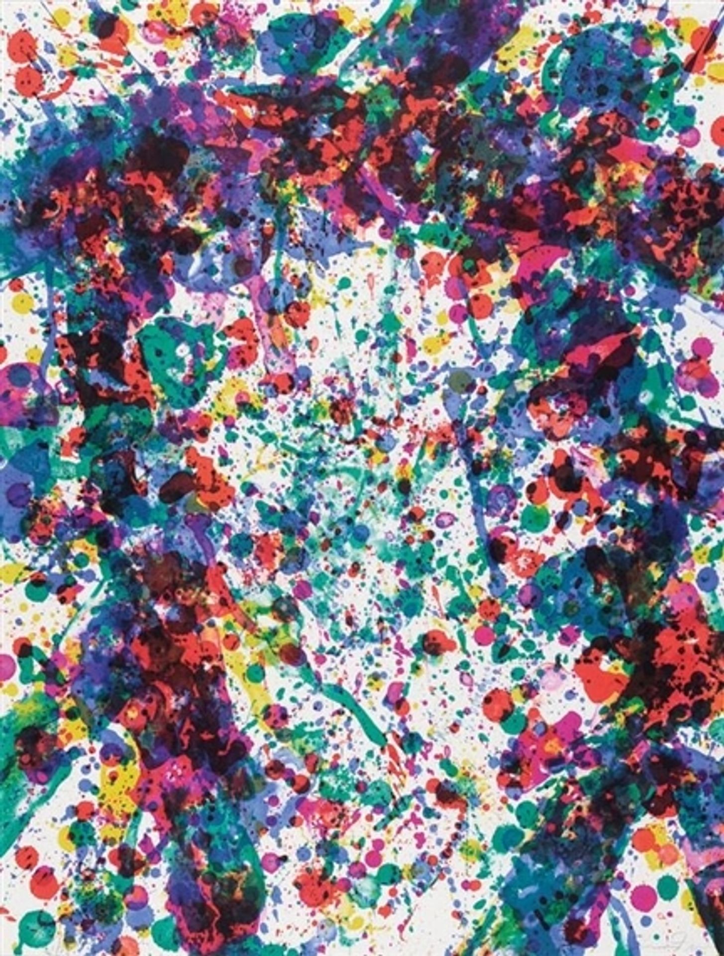 Dewy Unicorn by Sam Francis