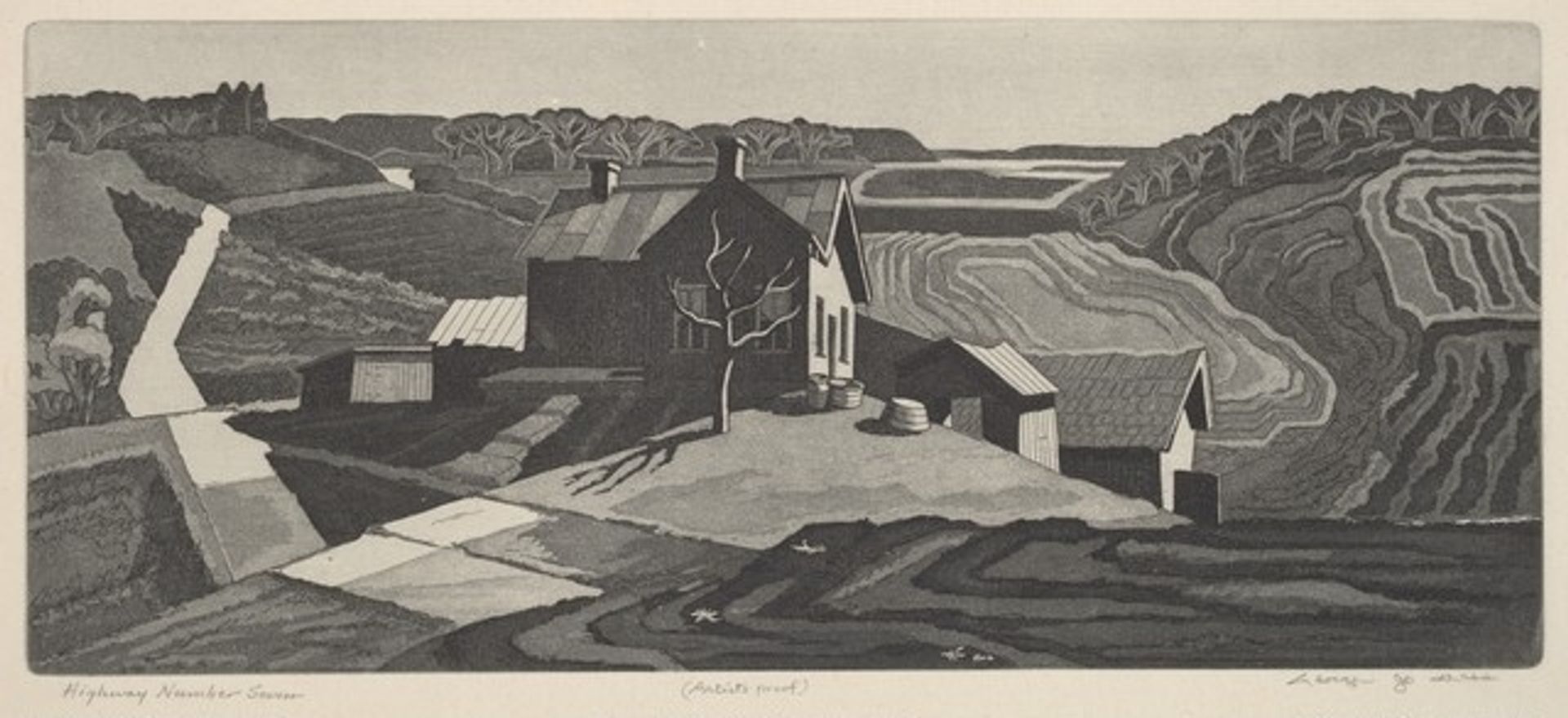 Highway Number Seven by George Joseph Mess