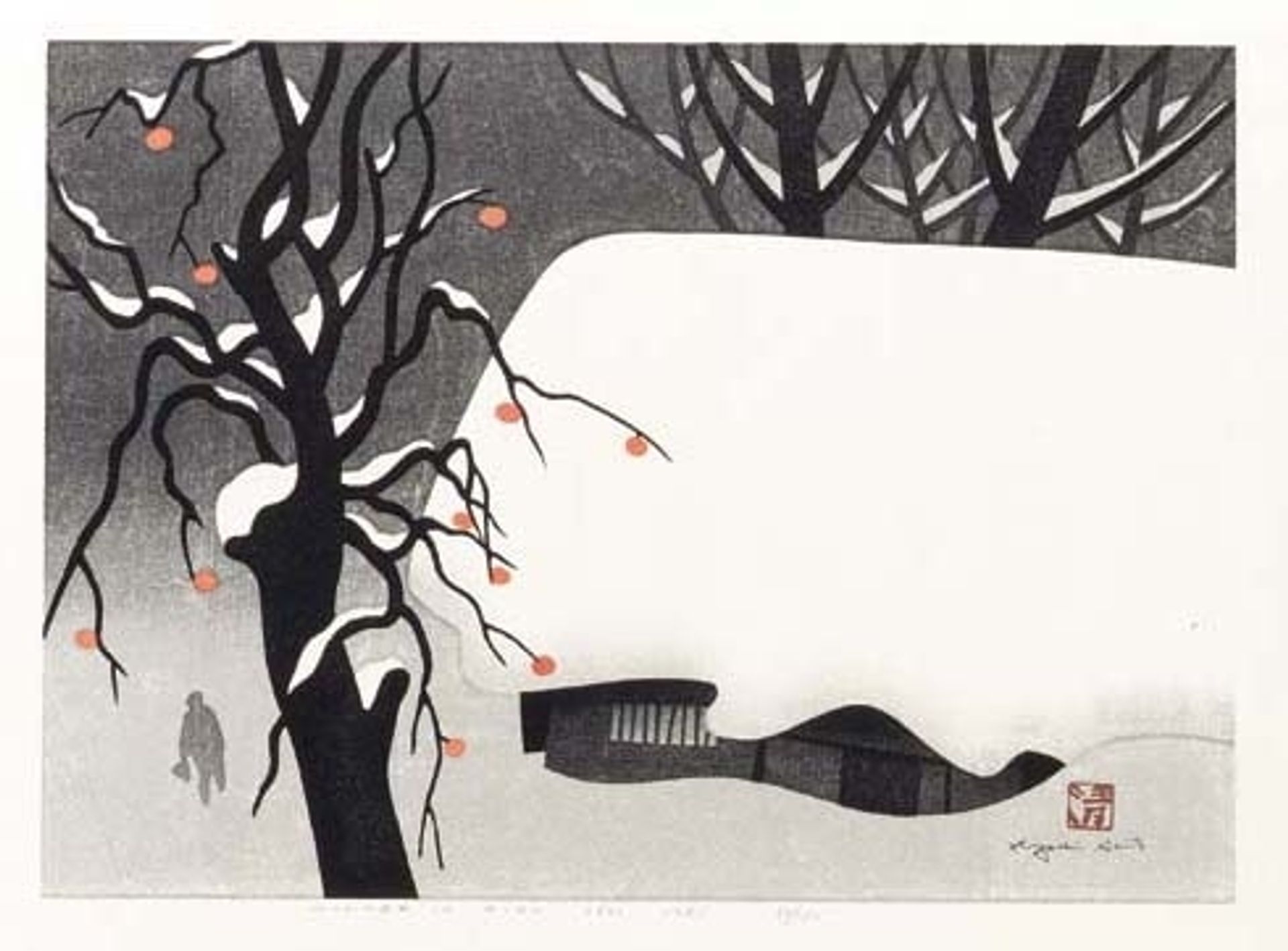 Winter in Aizu (50) by Kiyoshi Saito