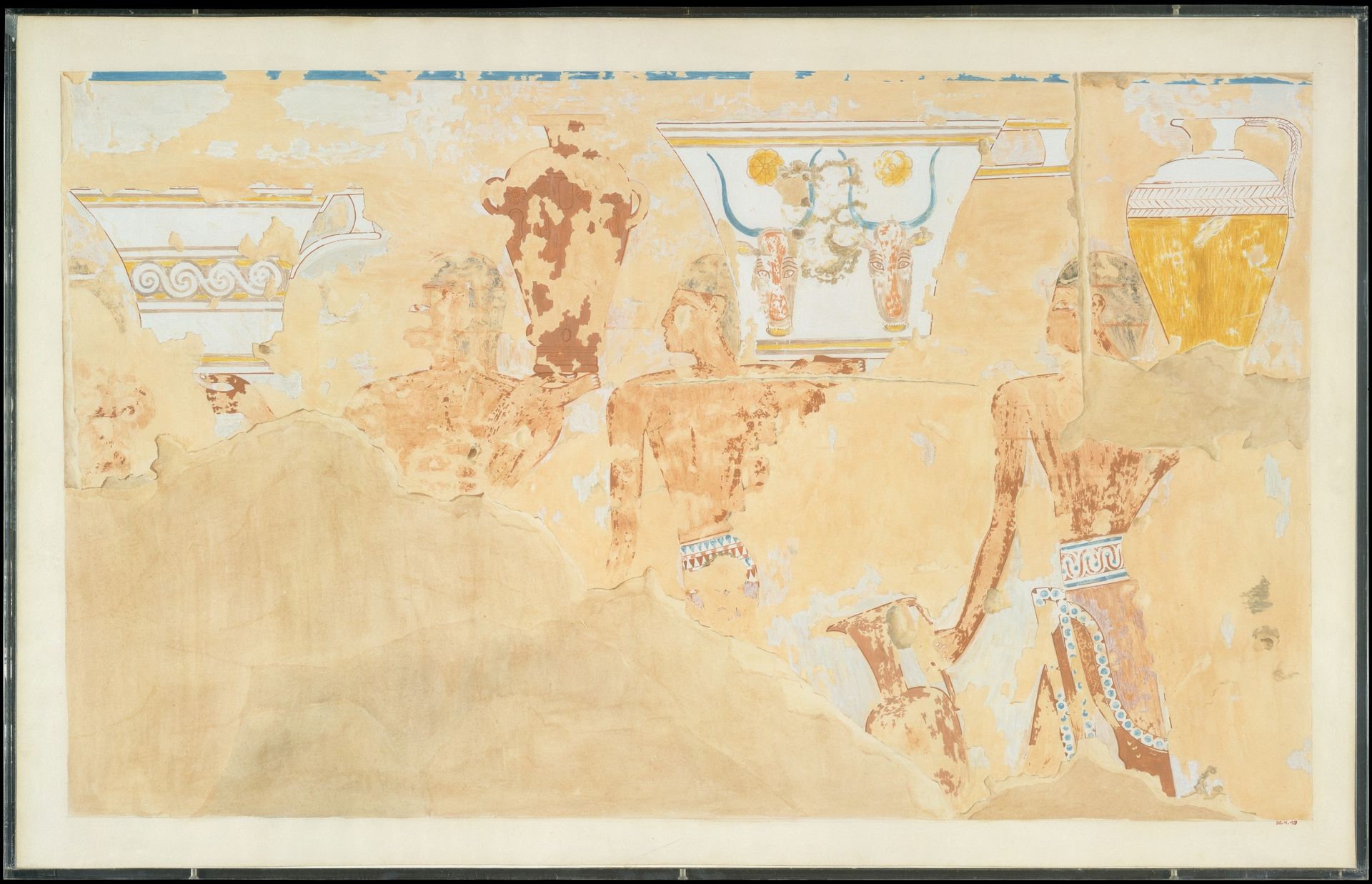 Fragmentary Scene of Foreigners, Tomb of Senenmut by Ancient Egypt