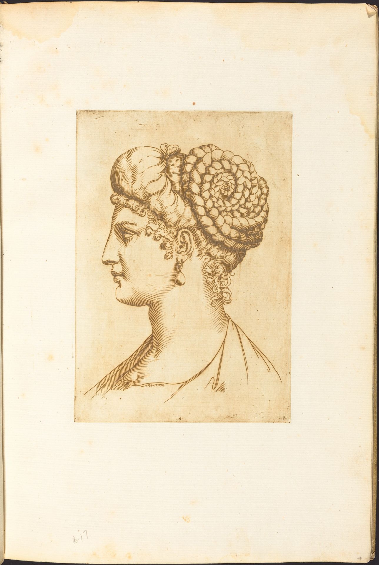 Print from Drawing Book by Luca Ciamberlano