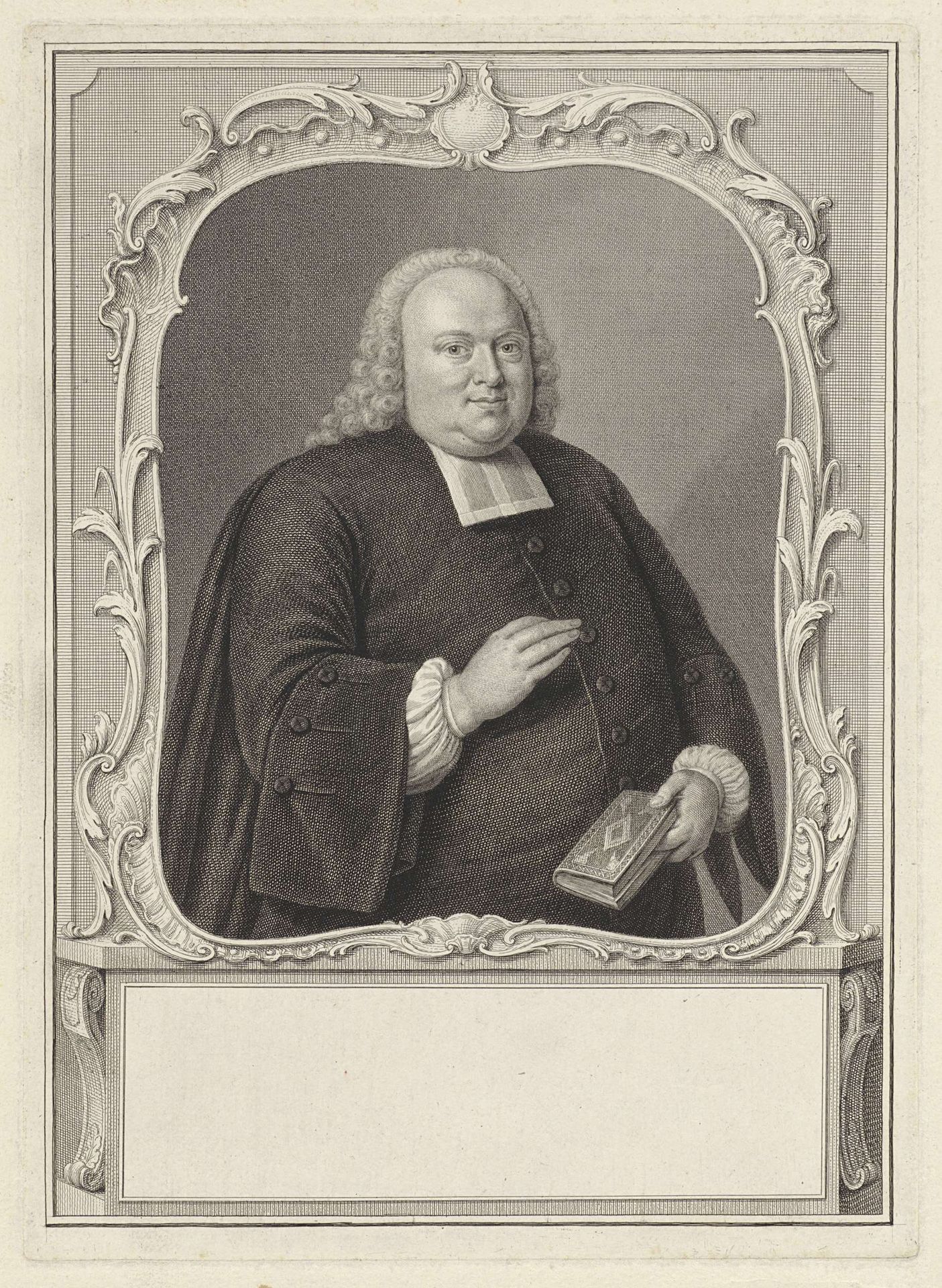 Portret van Johannes van Marle by Pieter Tanjé