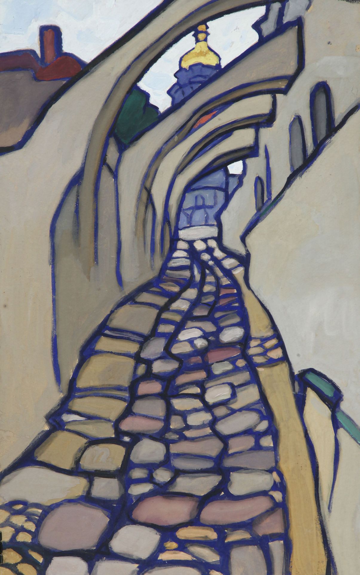 The road to the Assumption Cathedral (Flying buttress), Kyiv-Pechersk Lavra by Yuriy Khymych