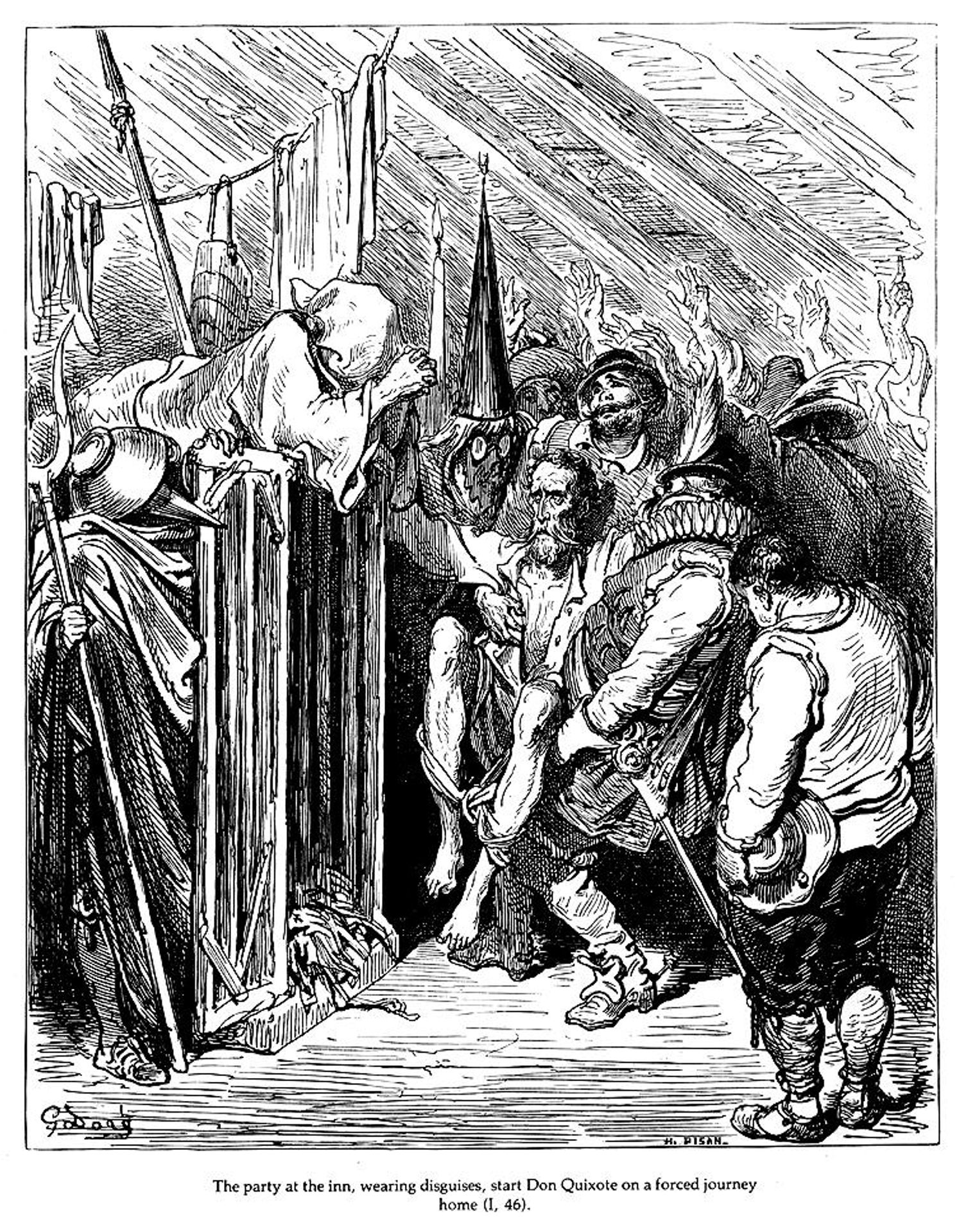 Don Quixote by Gustave Dore