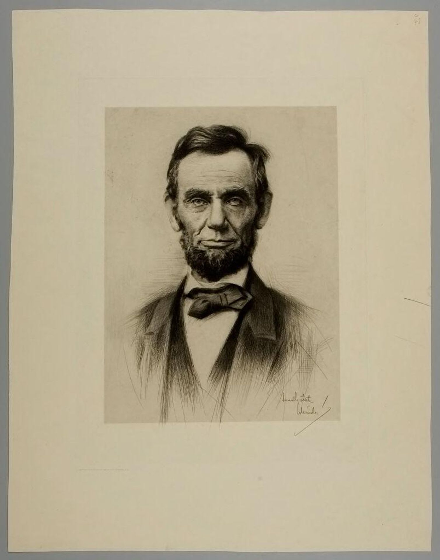 Abraham Lincoln by Otto J. Schneider