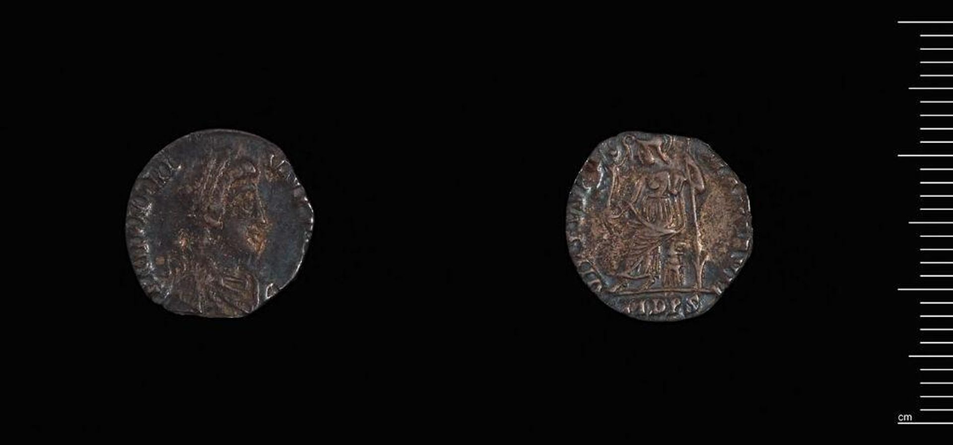 Siliqua of Honorius, Mediolanum (Milan) by Honorius