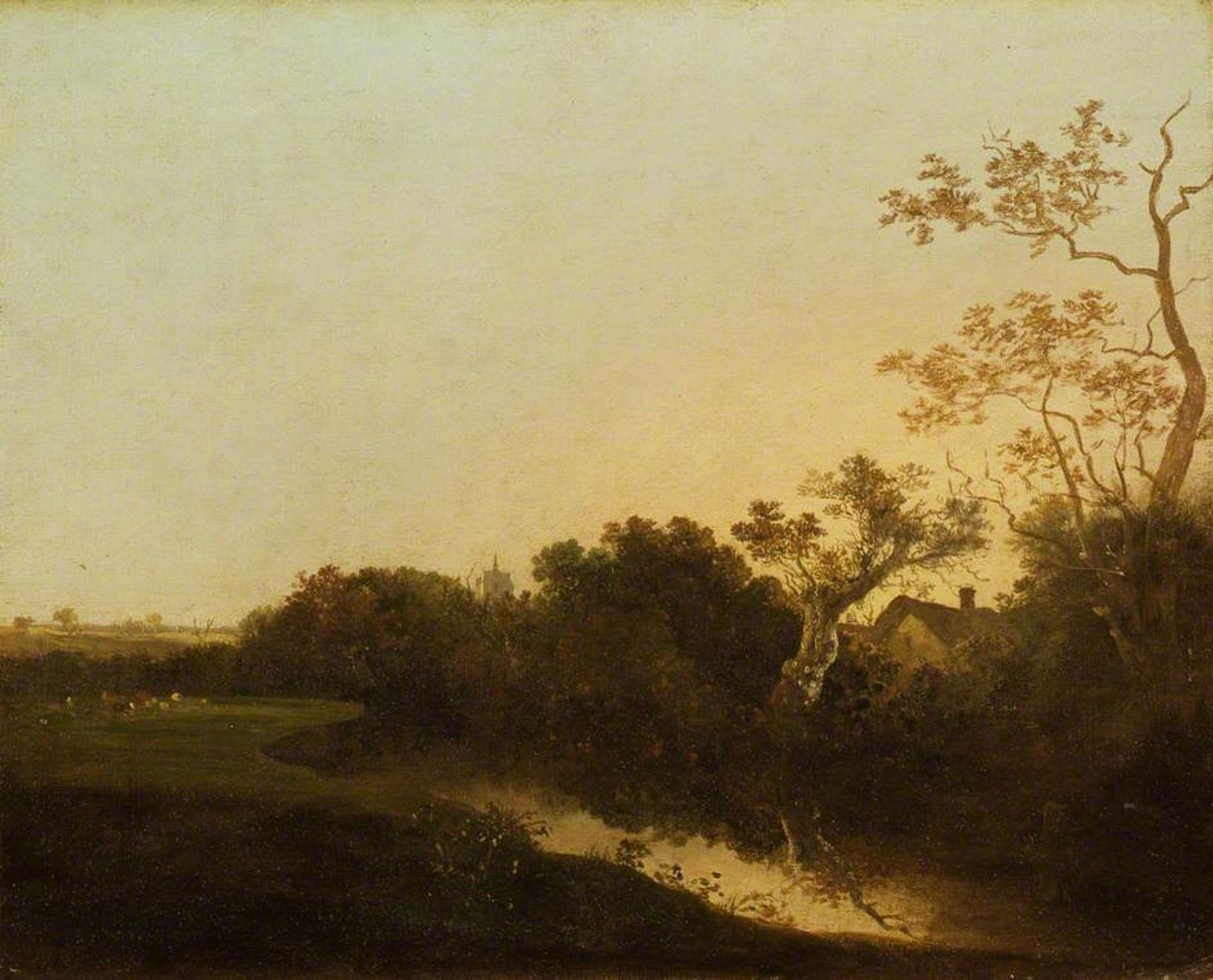 At Honingham, Norfolk by John Crome
