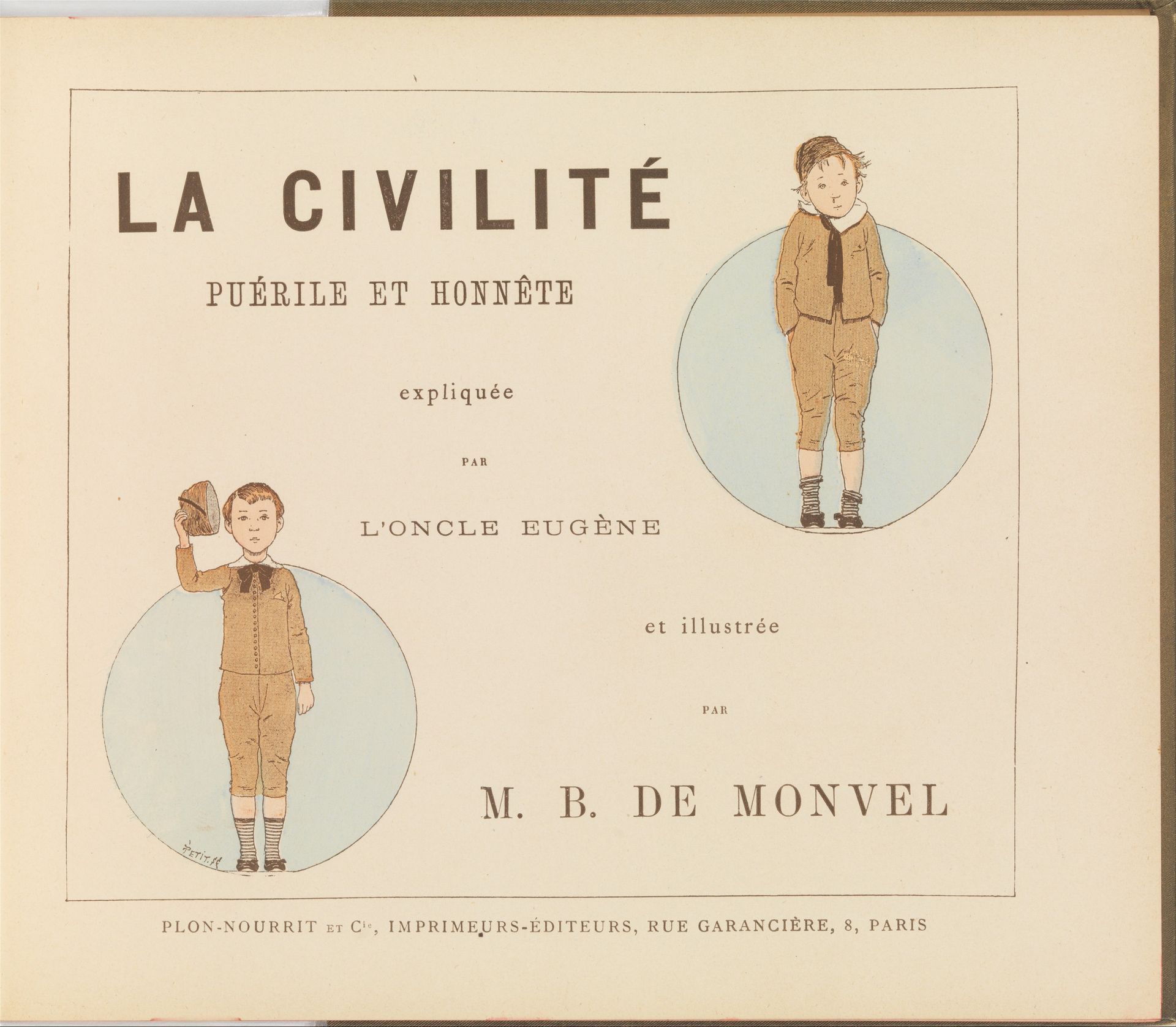 La Civilité Puérile et Honnête expliquée par l'Oncle Eugène by Eugène Plon